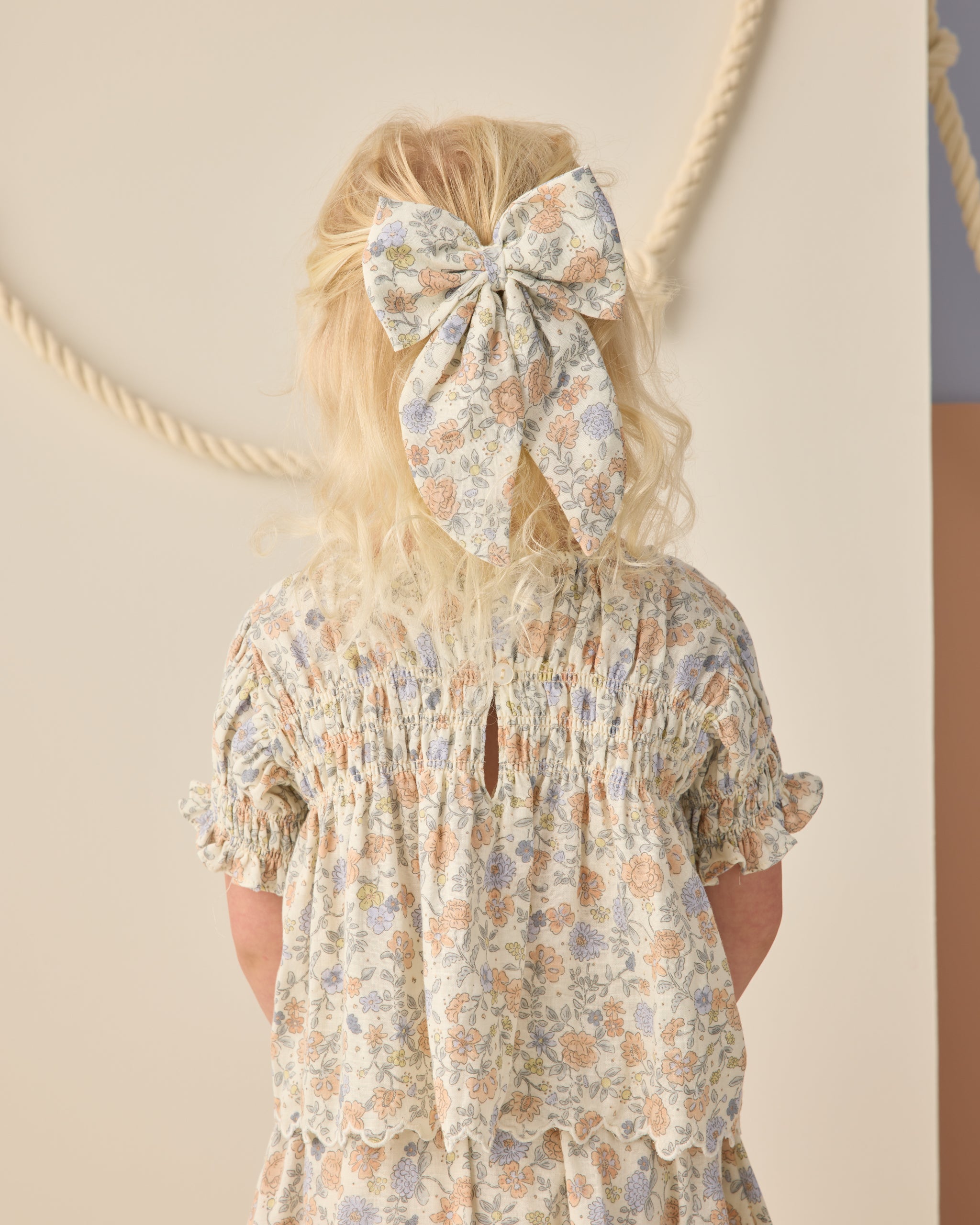 Rylee + Cru Oversized Bow - Bloom