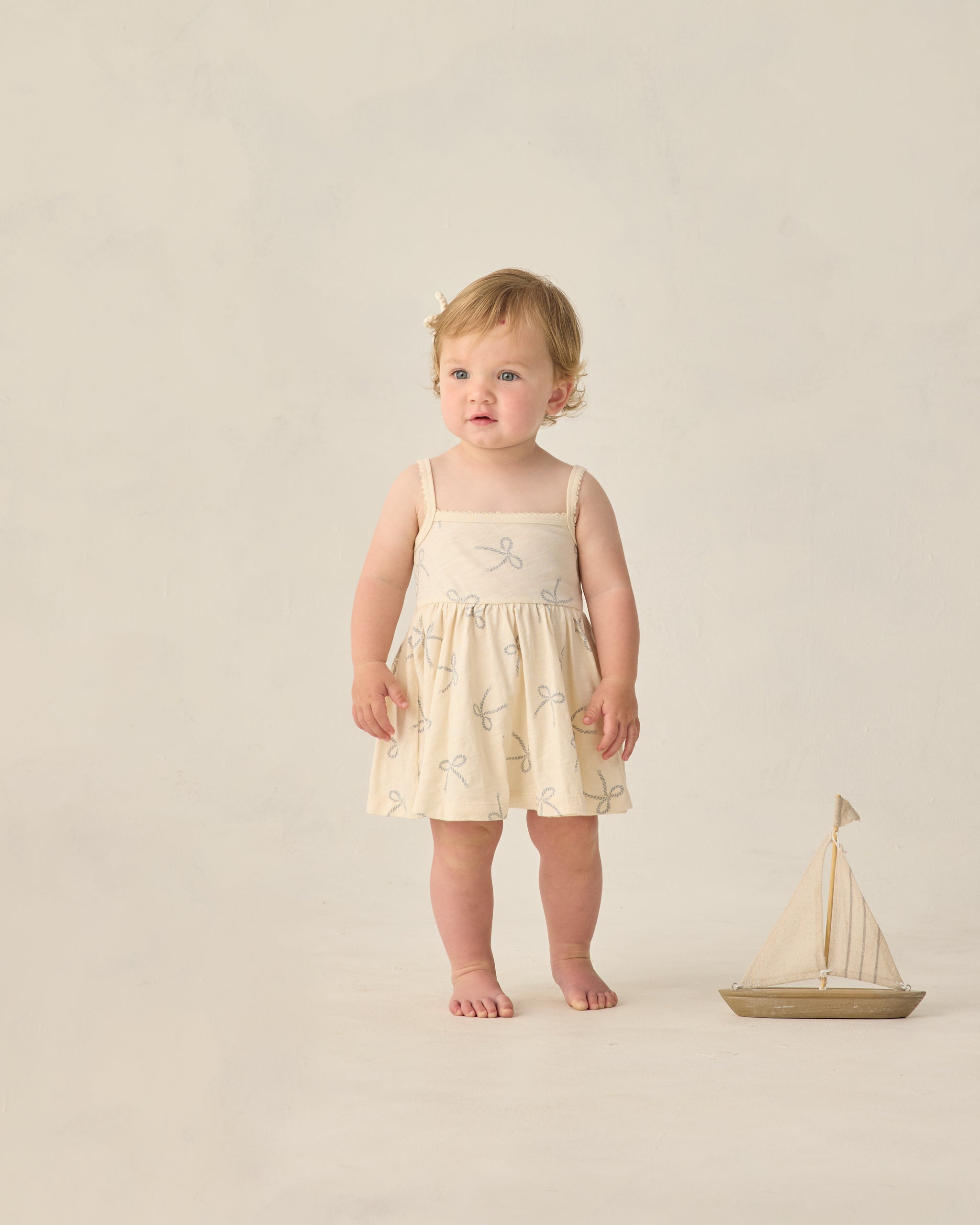 Rylee + Cru Lea Dress - Sailor Bows