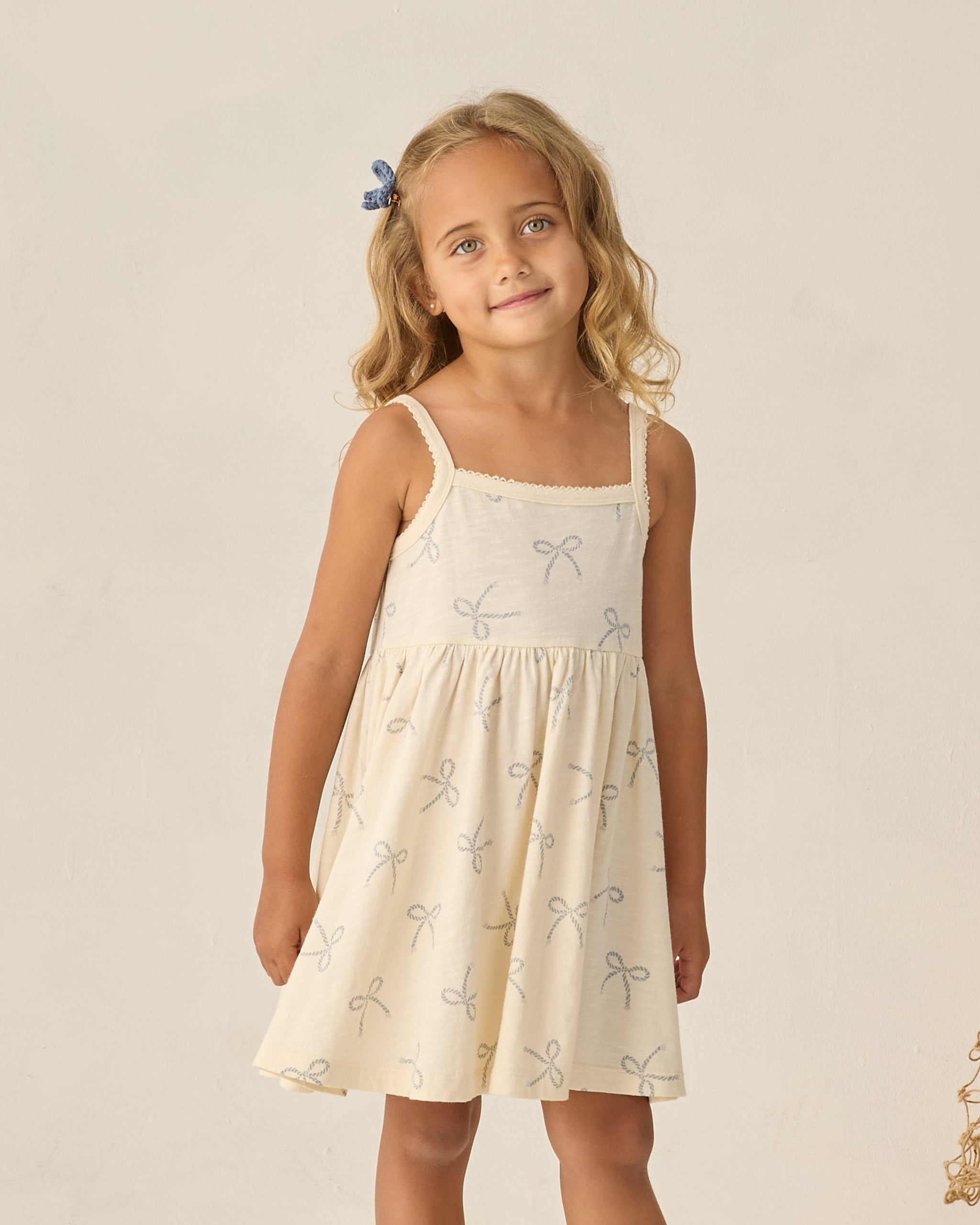 Rylee + Cru Lea Dress - Sailor Bows