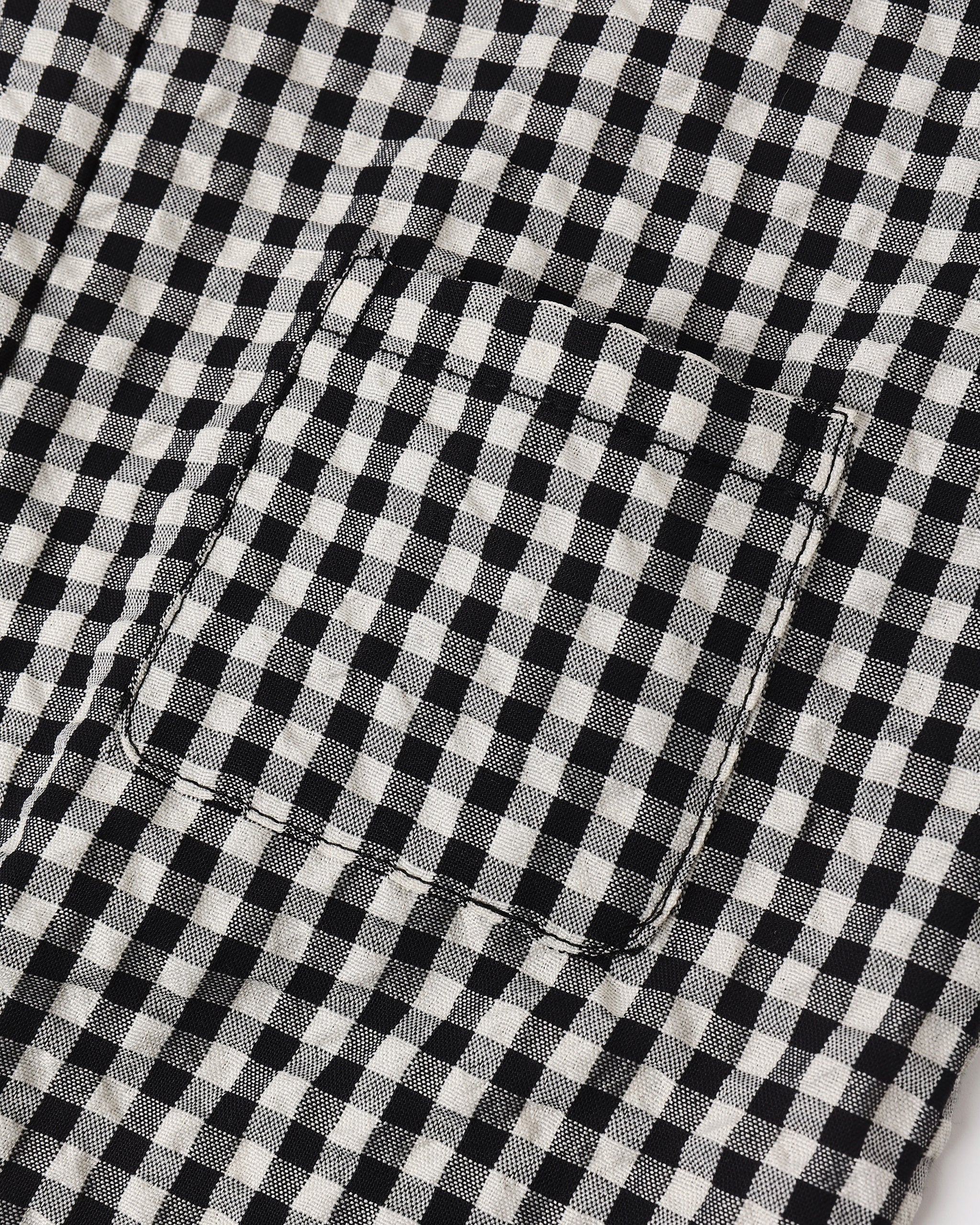 Rylee + Cru Button Jumpsuit - Black Check