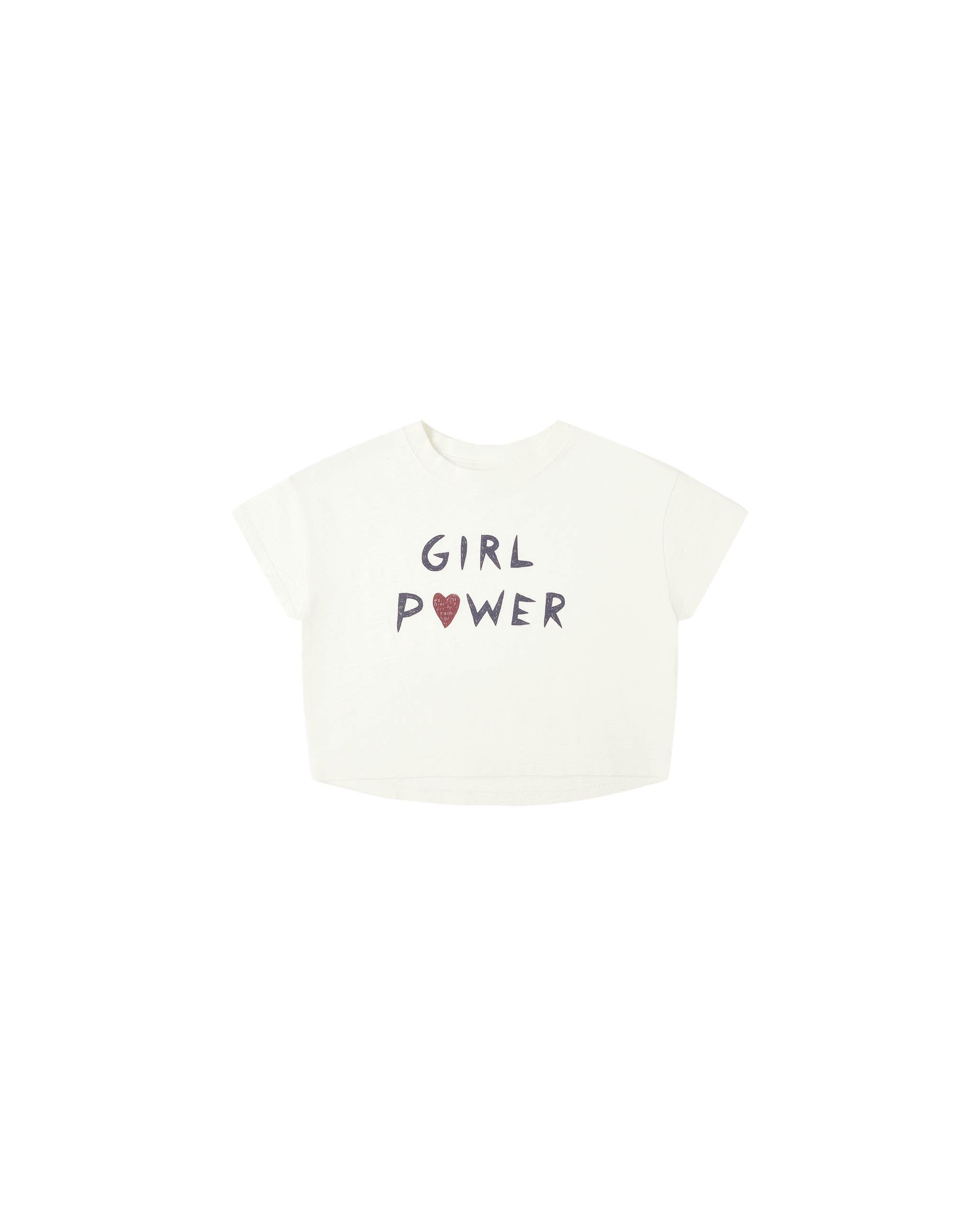 Rylee + Cru Boxy Tee - Girl Power