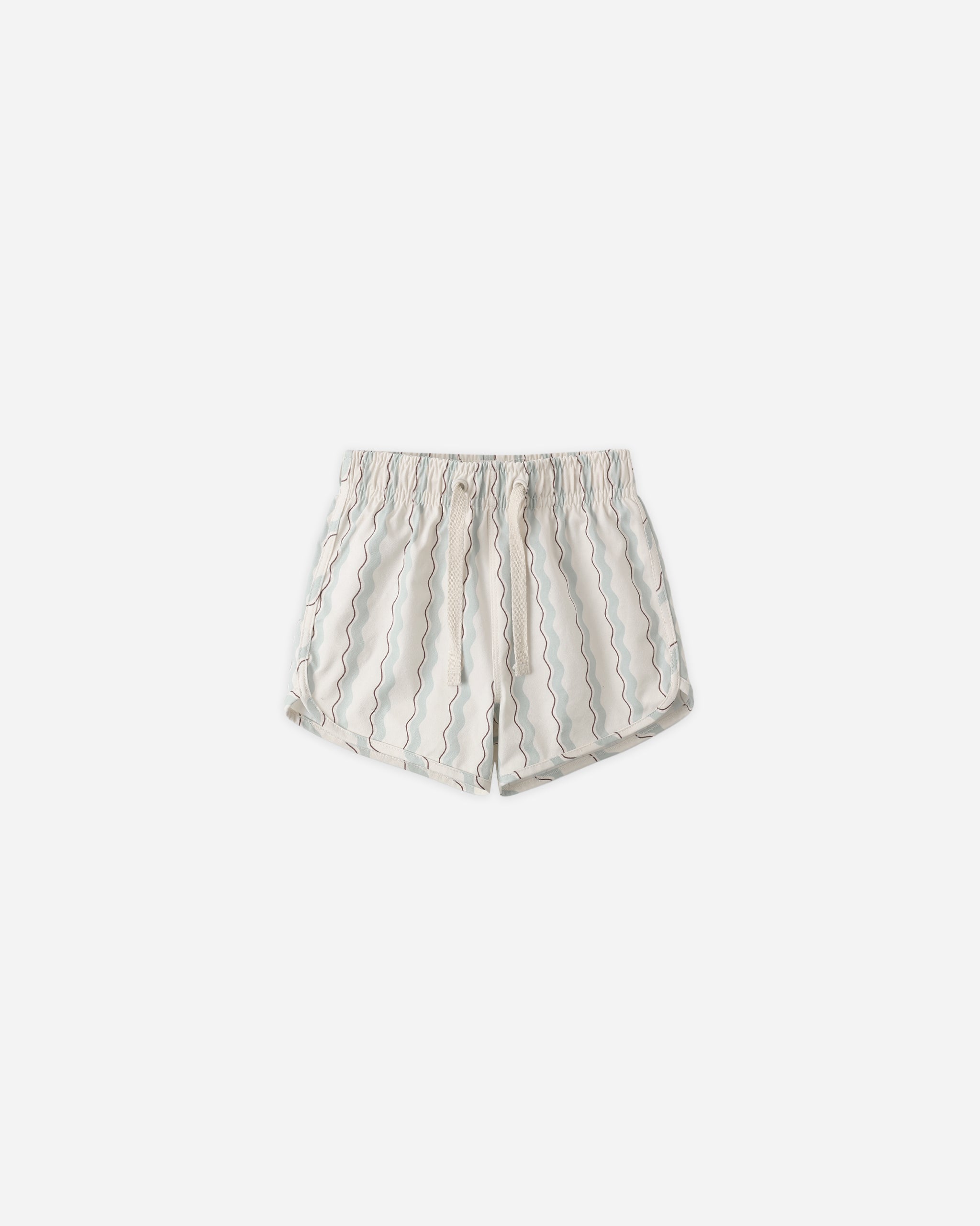 Rylee + Cru Swim Trunk - Wave Stripe