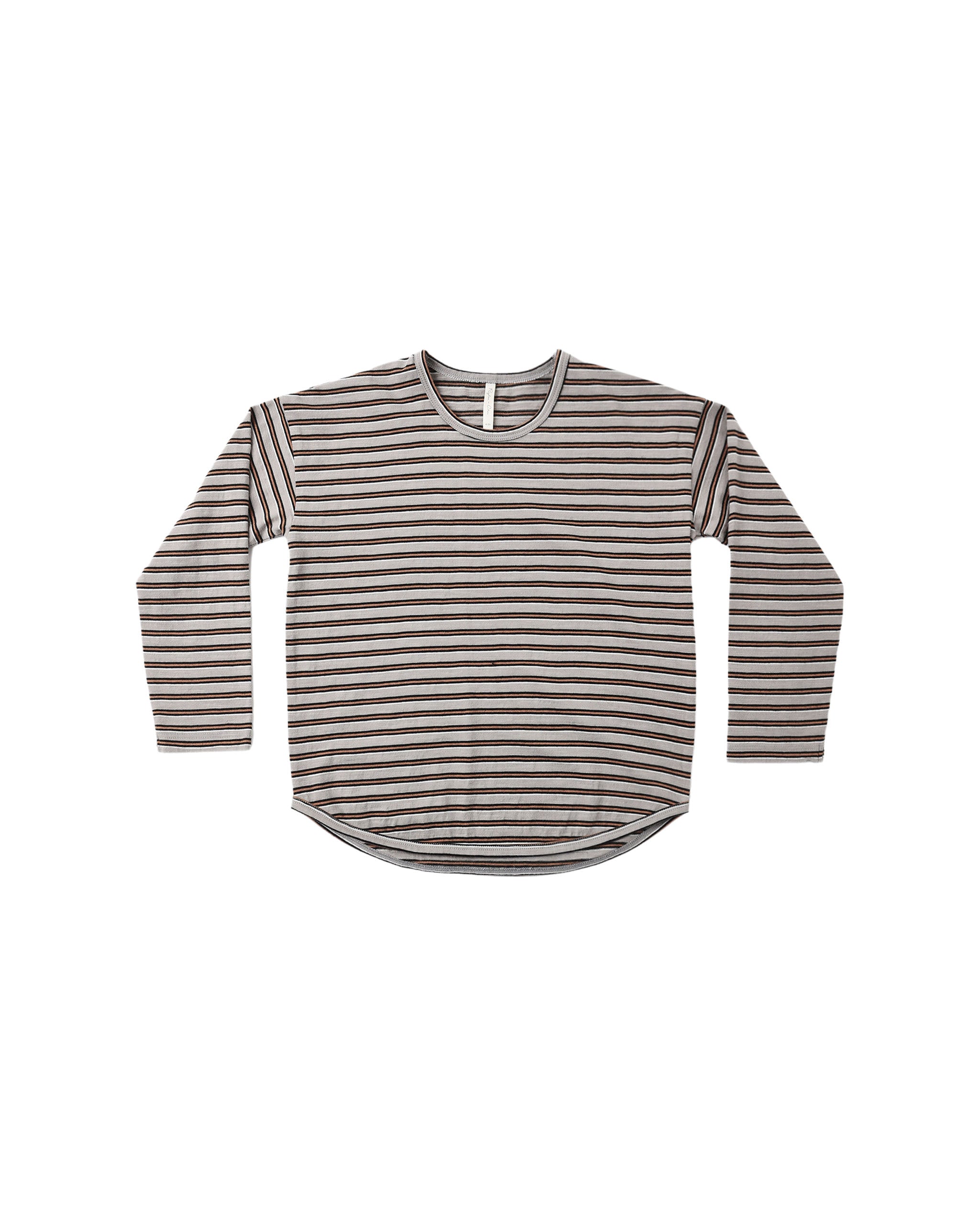 Rylee + Cru Long Sleeve Tee - Vintage Stripe