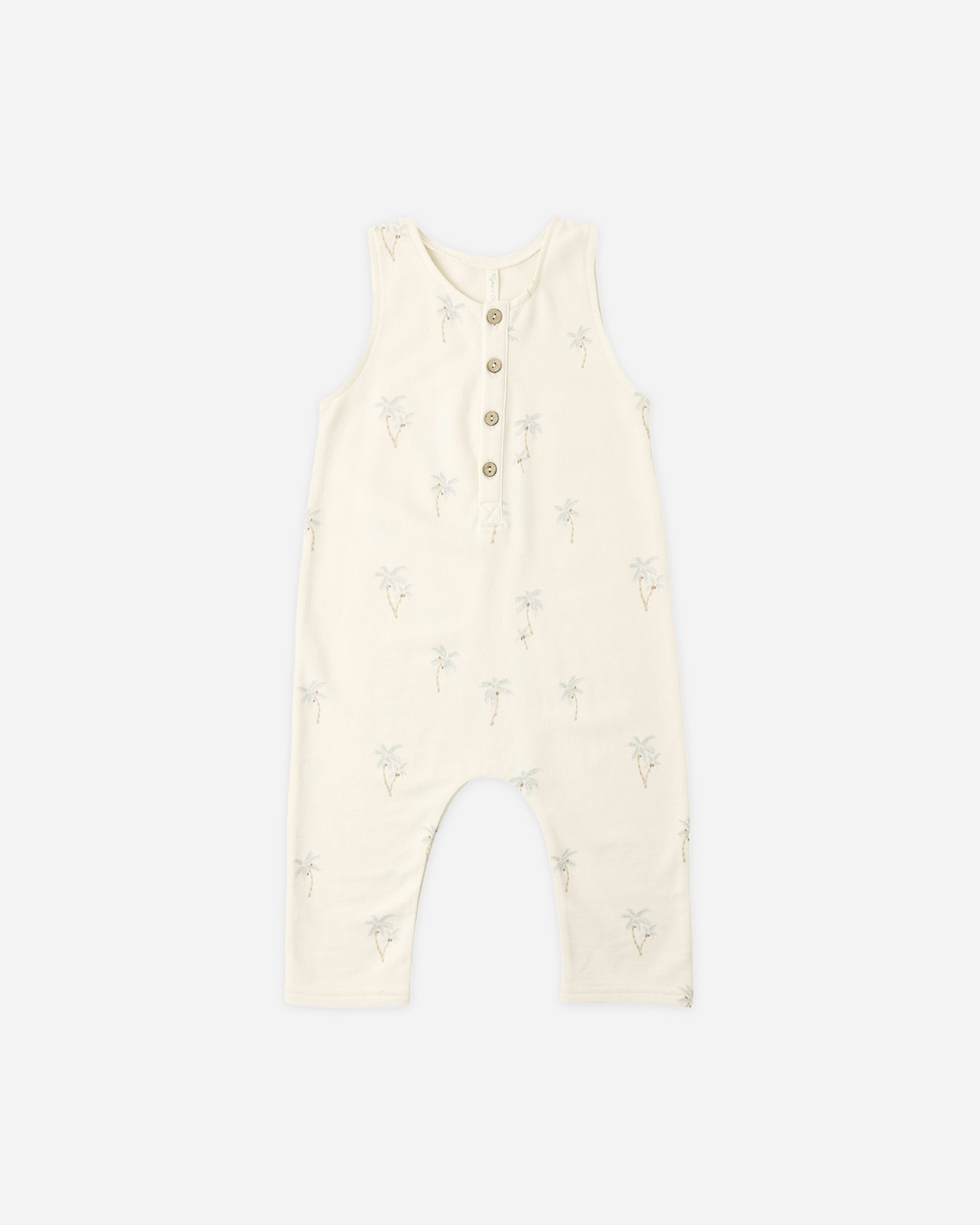 Rylee + Cru Terry Jumpsuit - Palms