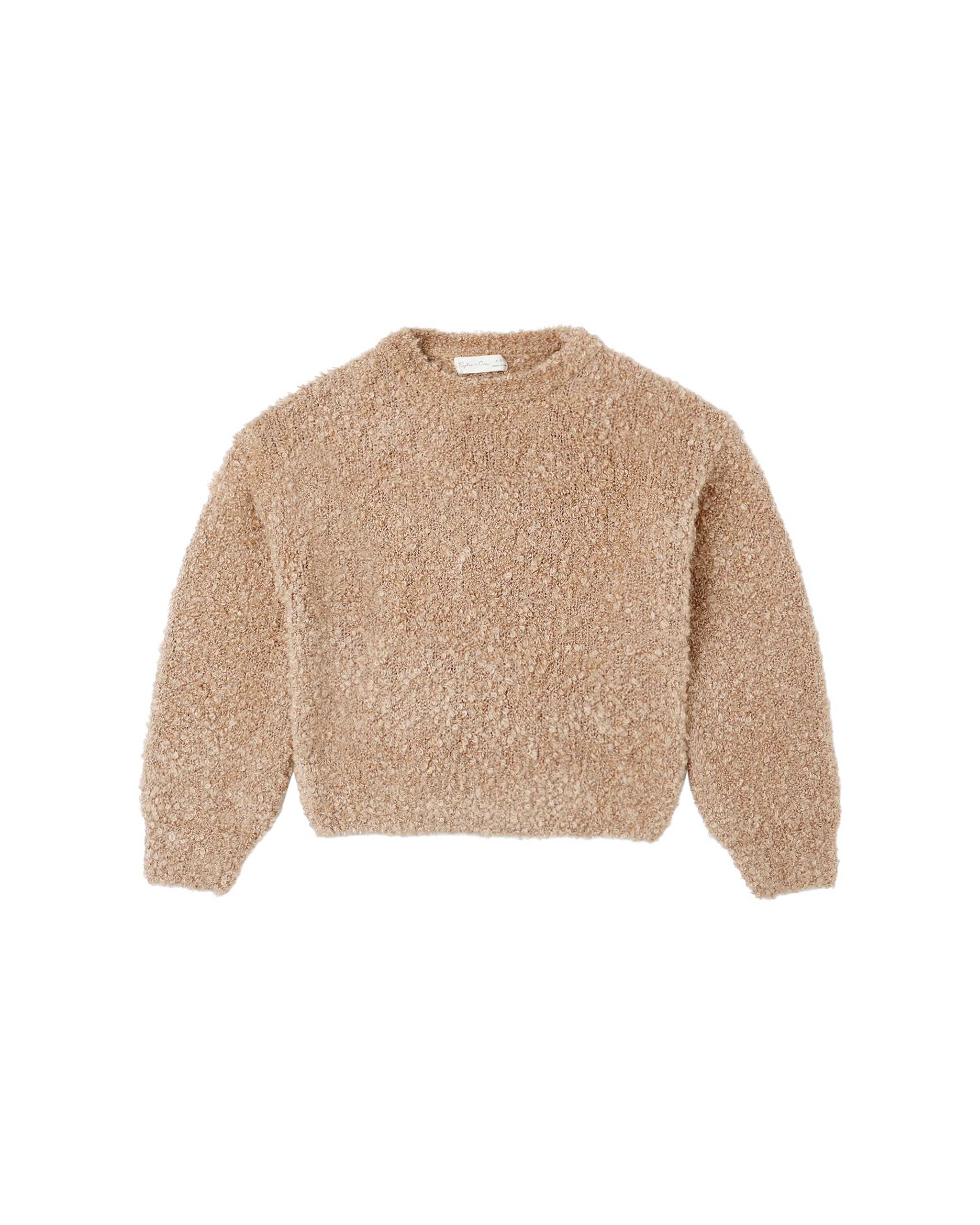 Rylee + Cru Aspen Sweater - Toffee Boucle