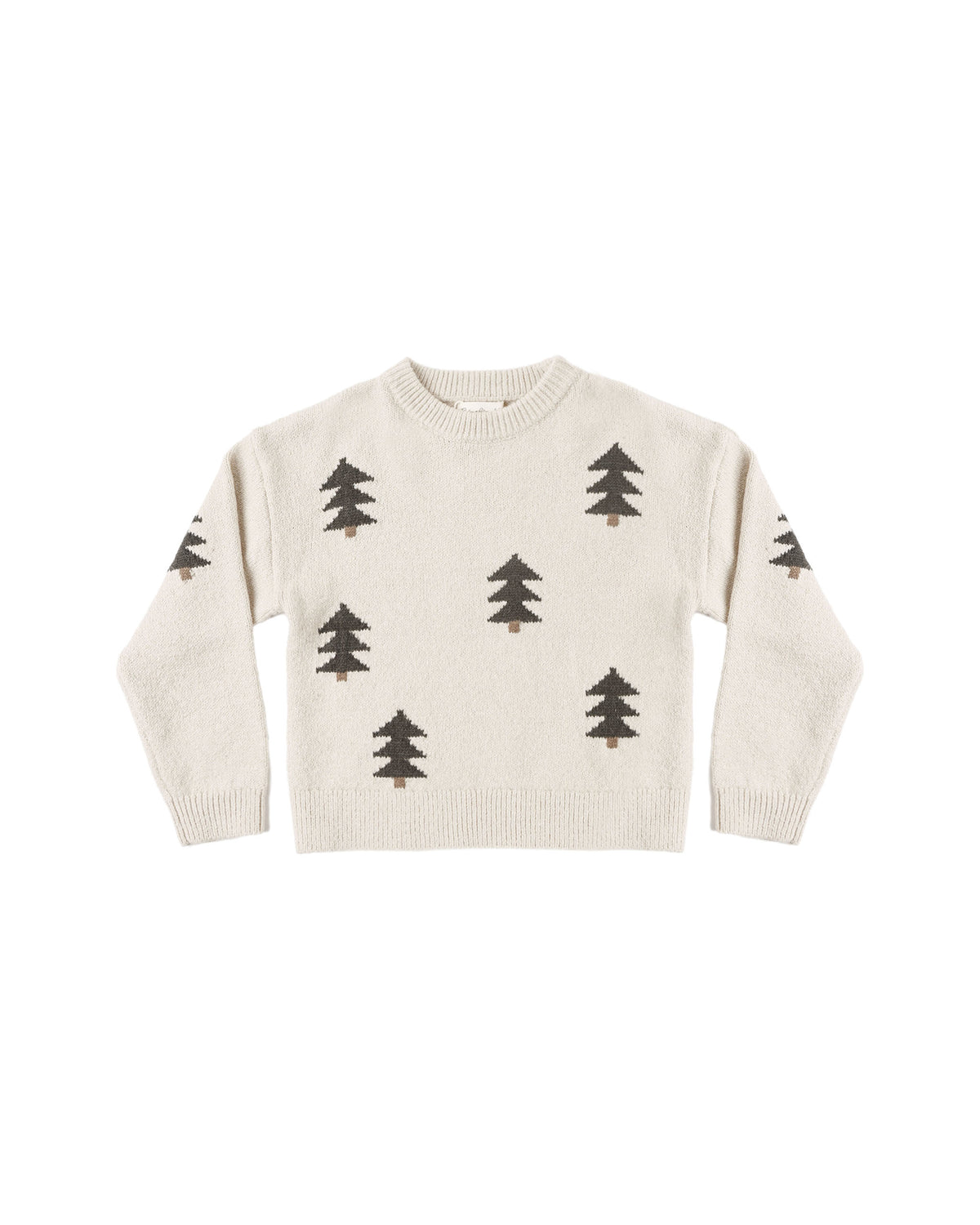Rylee + Cru Aspen Sweater - Tree Jacquard