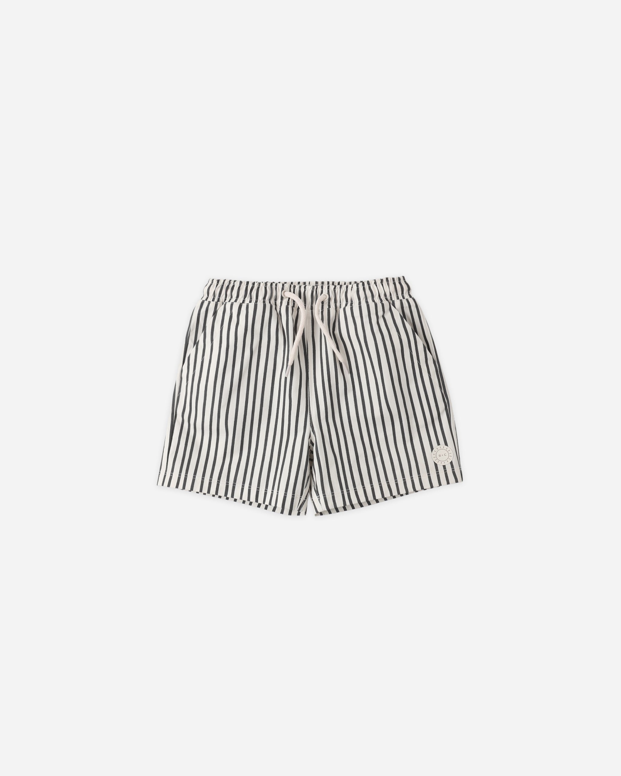 Rylee + Cru Boys Boardshort - Wavy Stripe