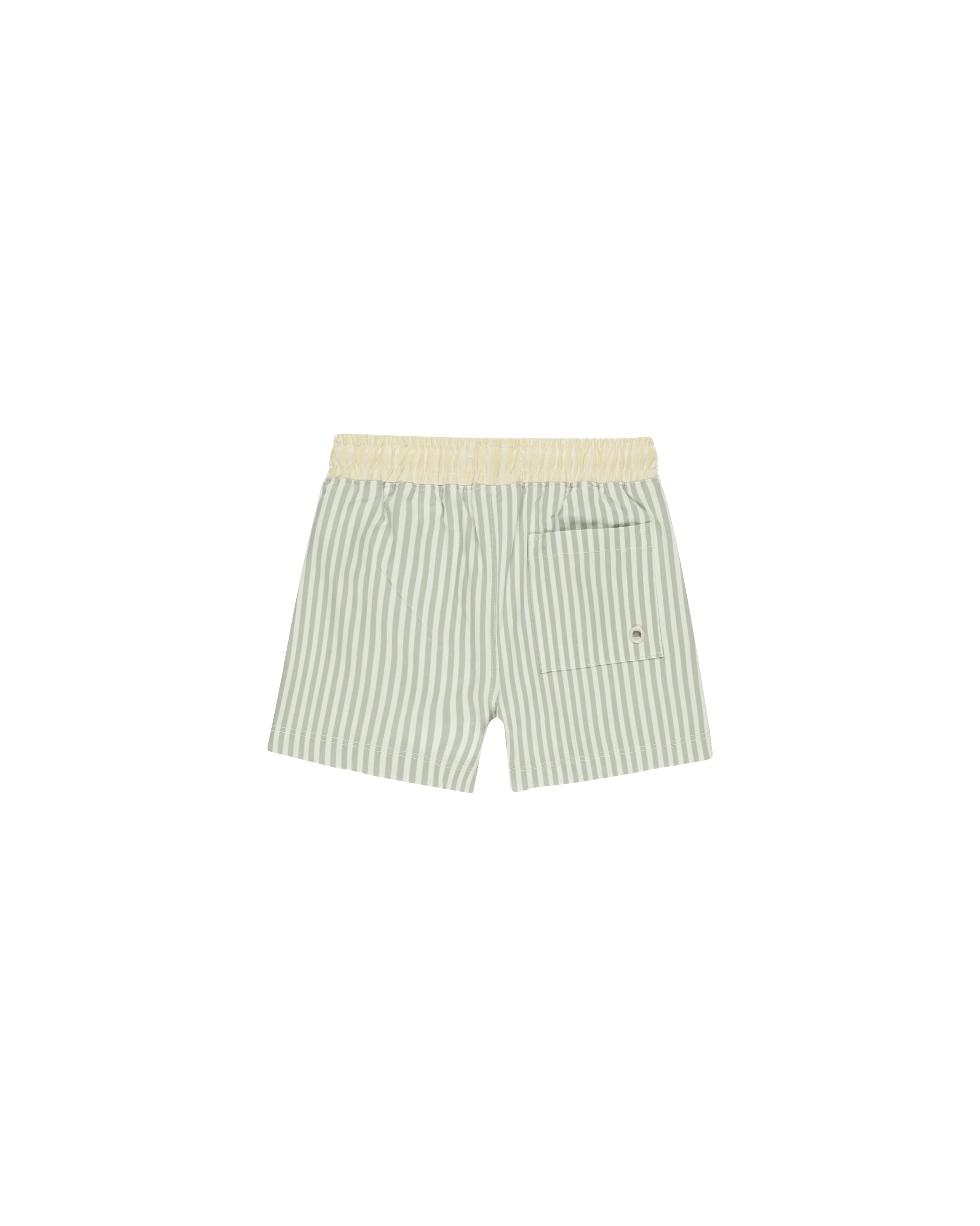 Rylee + Cru Boardshort - Sage Stripe