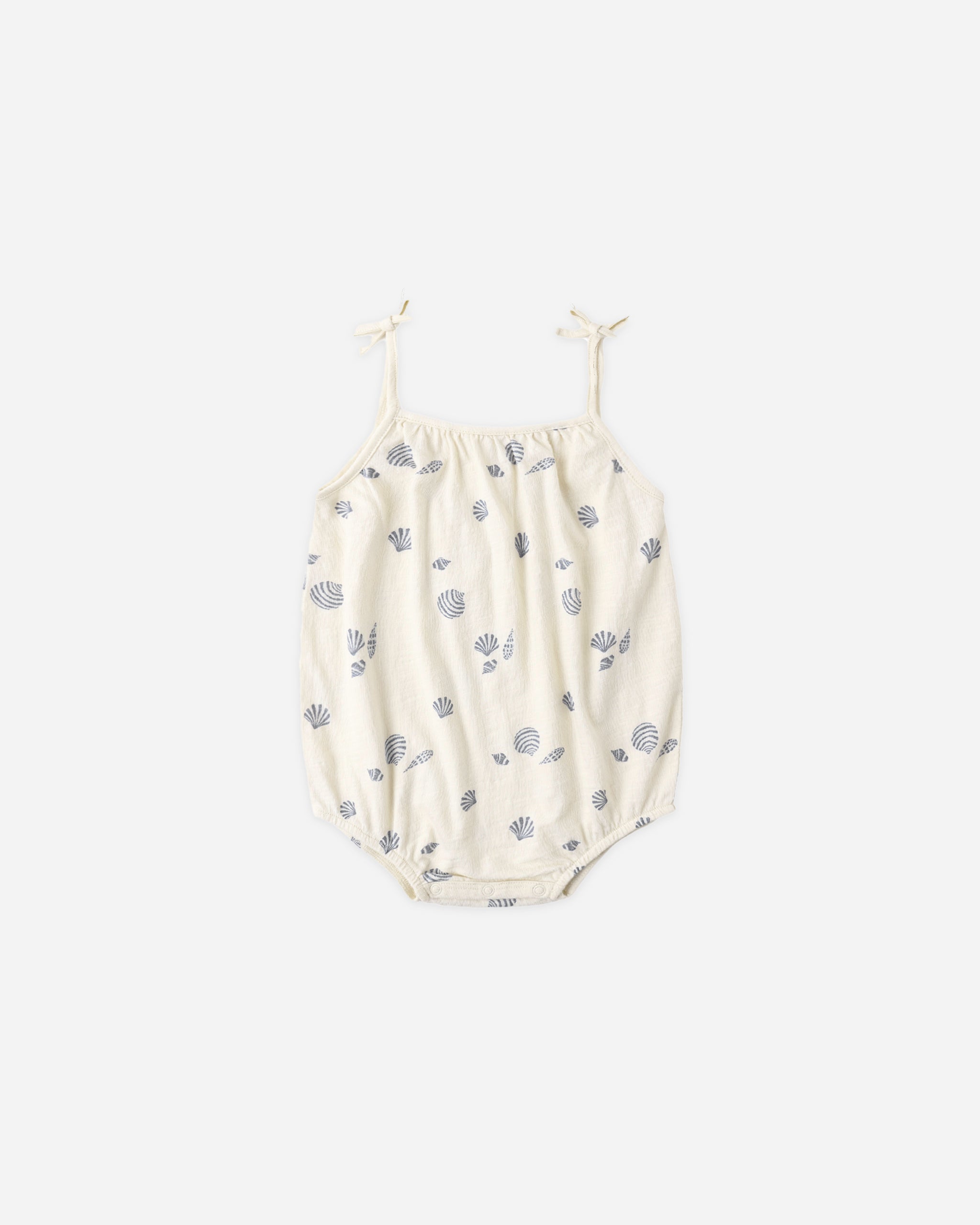 Rylee + Cru Nala Romper - Seashells