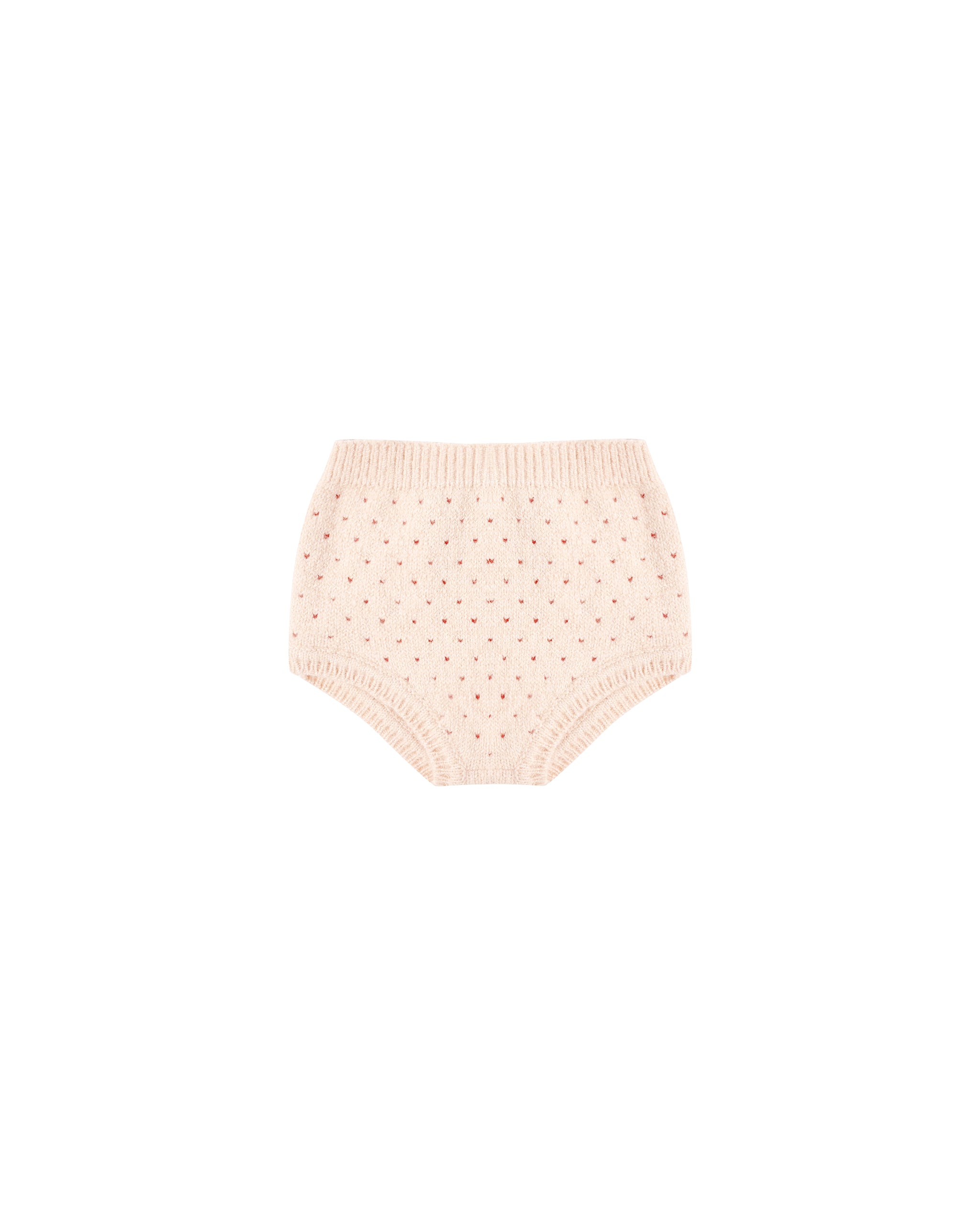 Rylee + Cru Knit Bloomer - Ruby Speckle