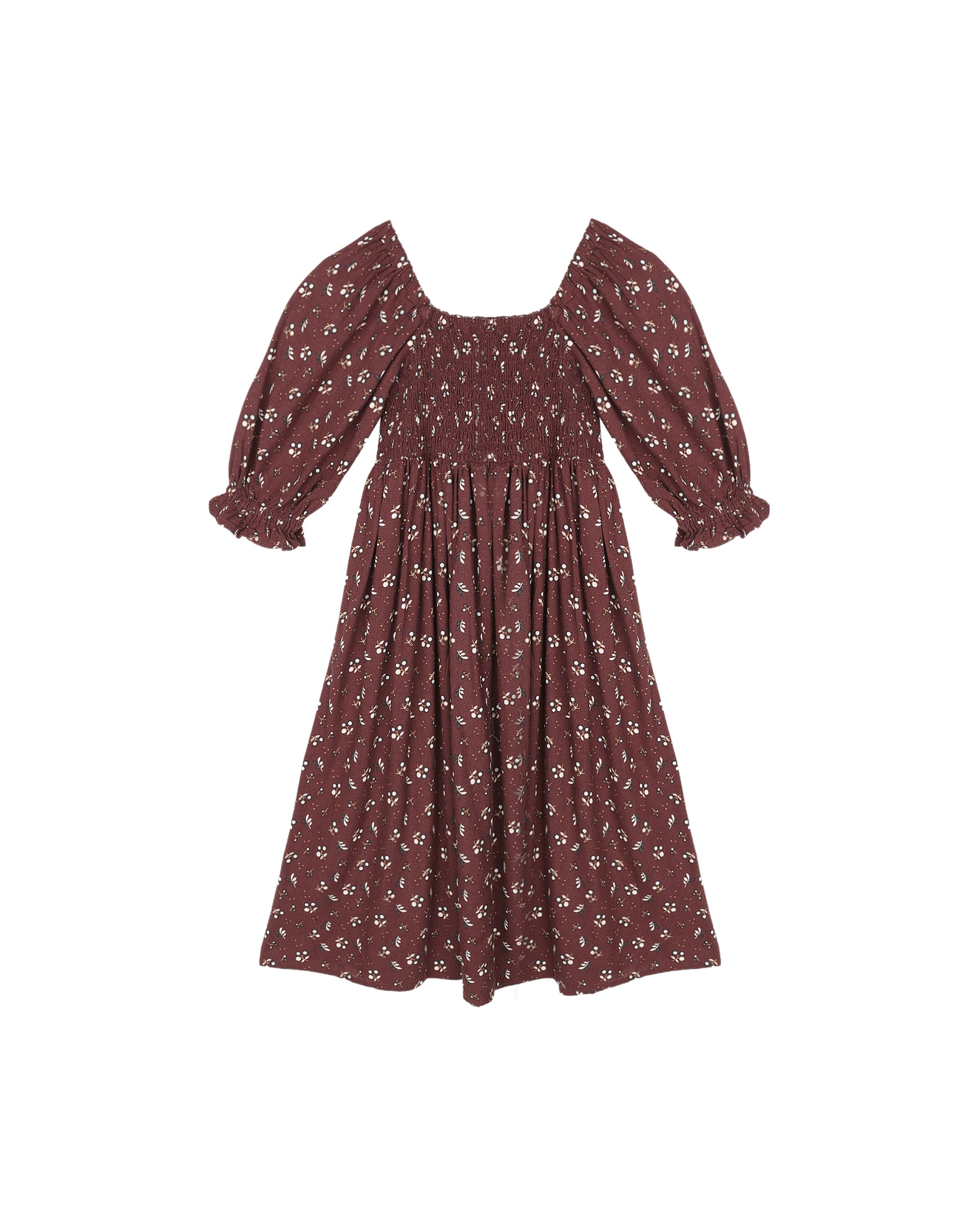 Rylee + Cru Adelaide Dress - Harvest Berry