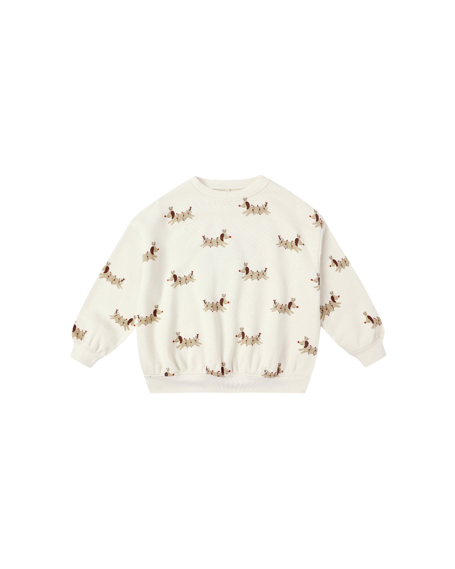 Rylee + Cru Relaxed Sweatshirt - Christmas Dogs