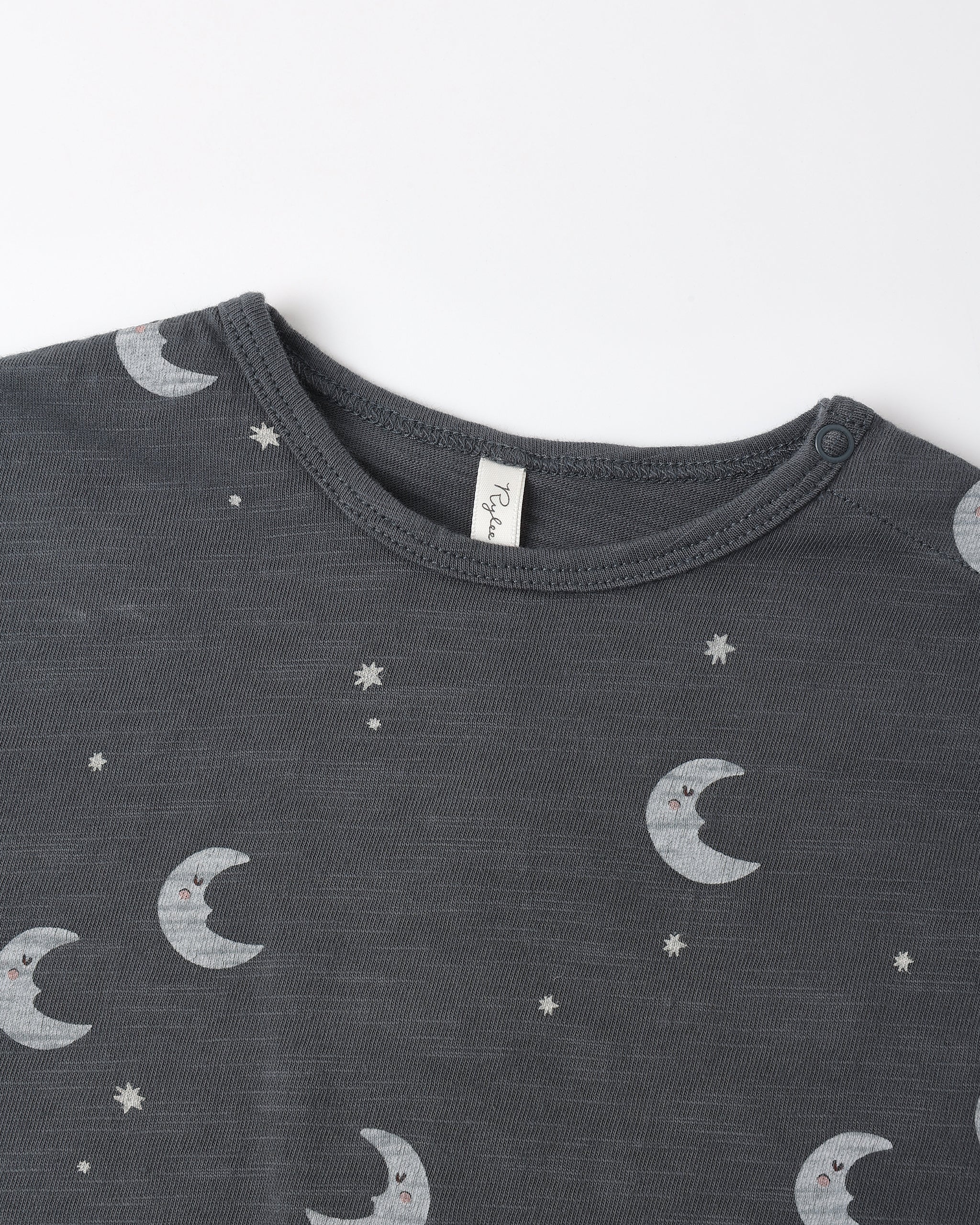 Rylee + Cru Long Sleeve Tee + Pant Set - Moons