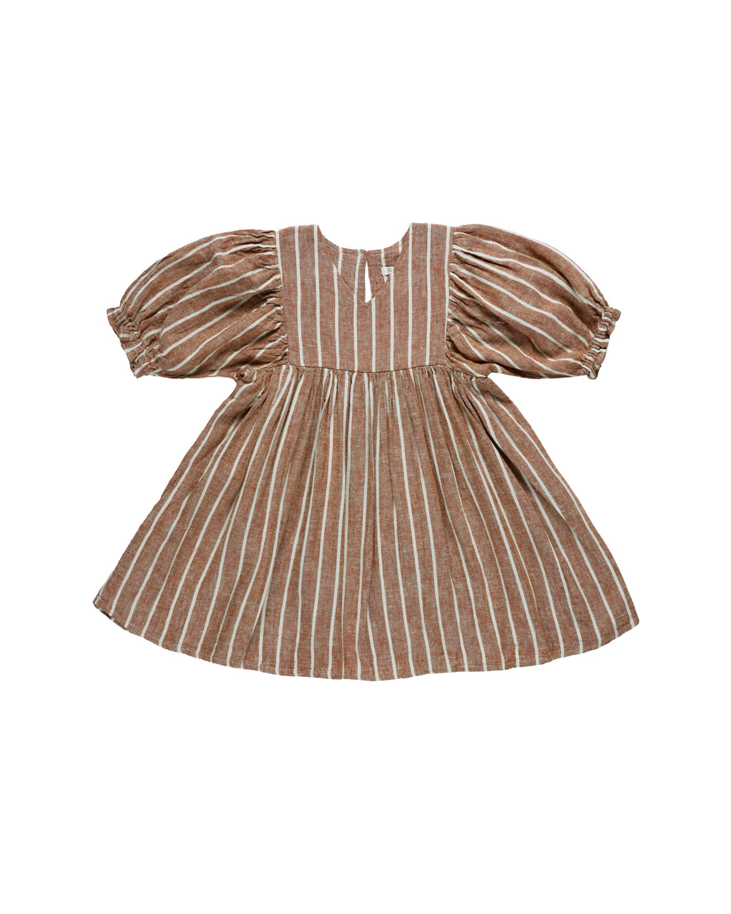 Rylee + Cru Jolene Dress - Cedar Pinstripe