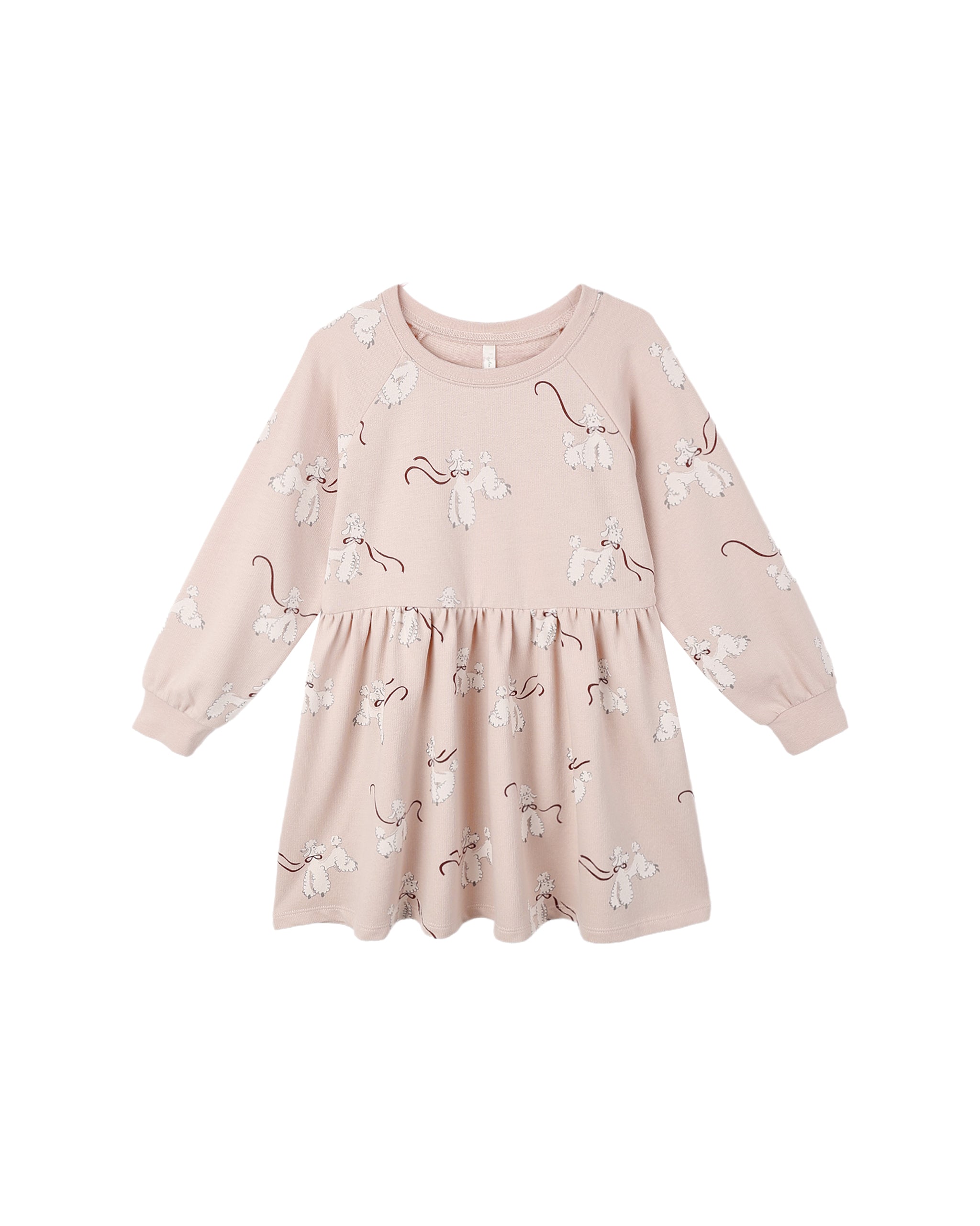 Rylee + Cru Raglan Dress - Poodles