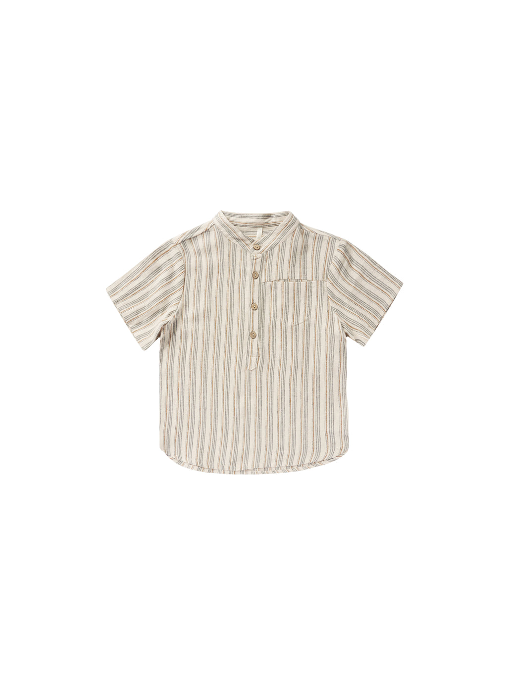 Rylee + Cru Short Sleeve Mason Shirt - Nautical Stripe