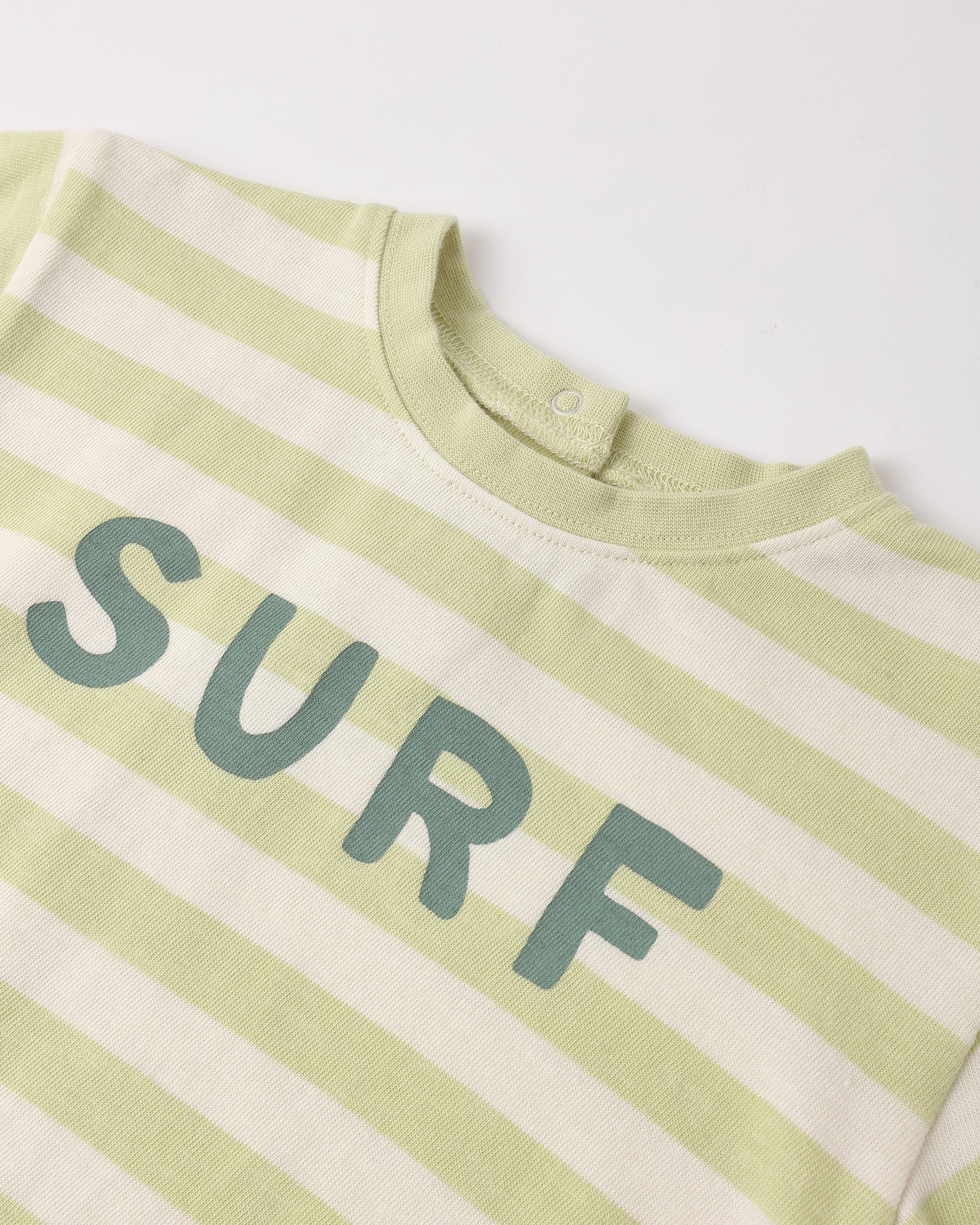 Rylee + Cru Relaxed Bubble Romper - Surf