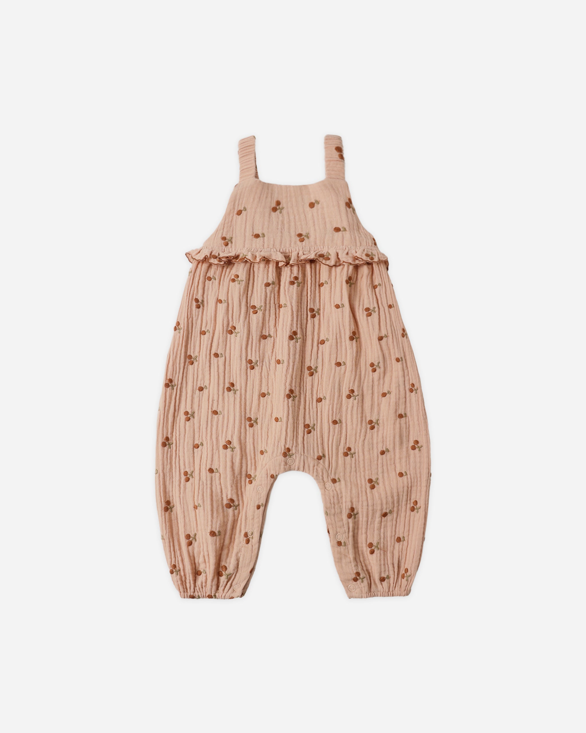 Rylee + Cru Kinsley Jumpsuit - Cherry Embroidery