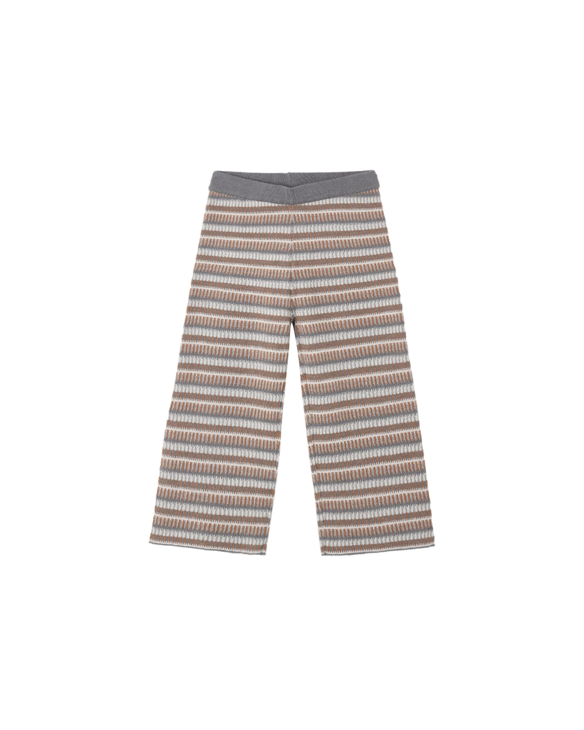 Rylee + Cru Knit Wide Leg Pant - Multi Stripe