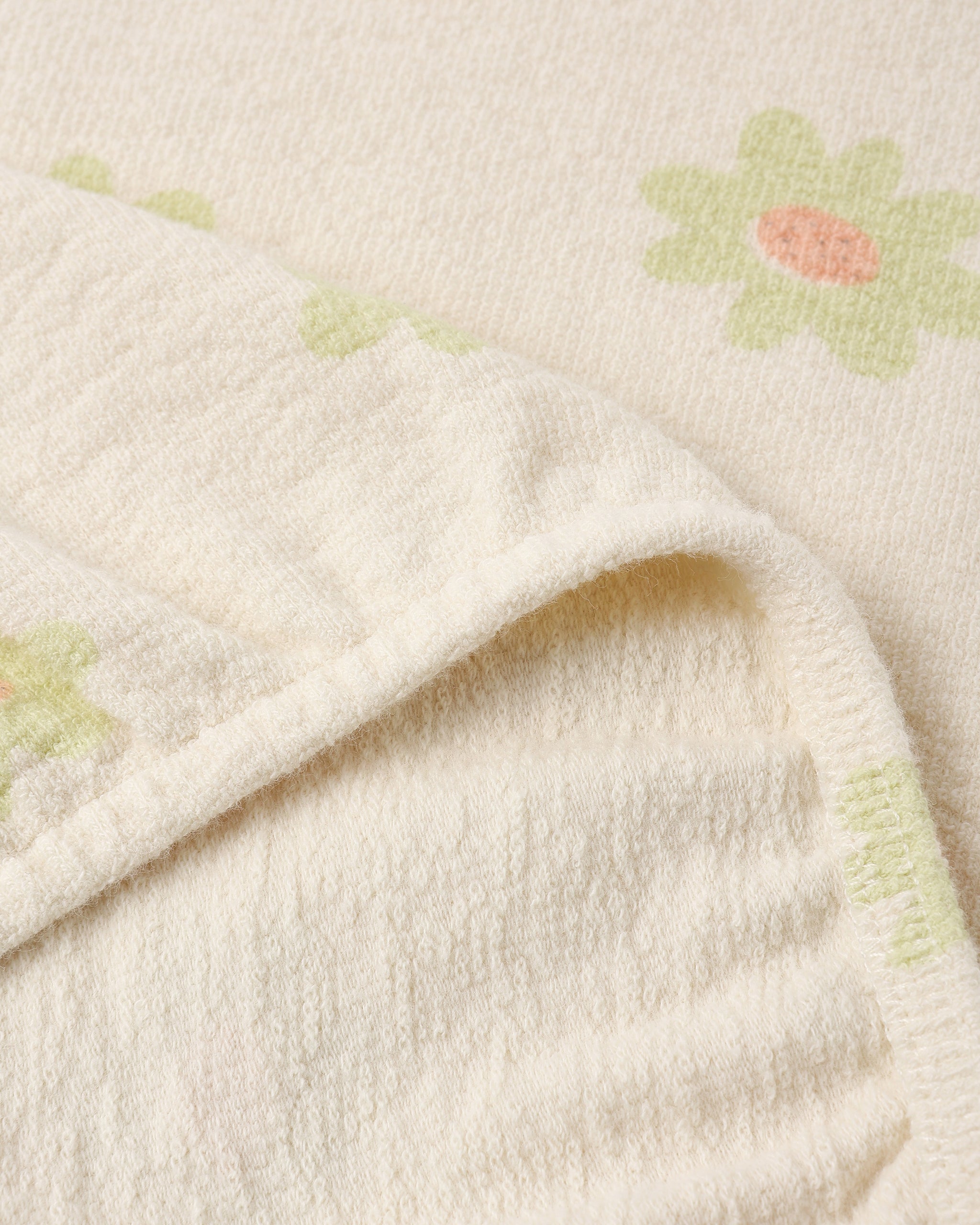 Rylee + Cru Spongey Knit Set - Yellow Daisy