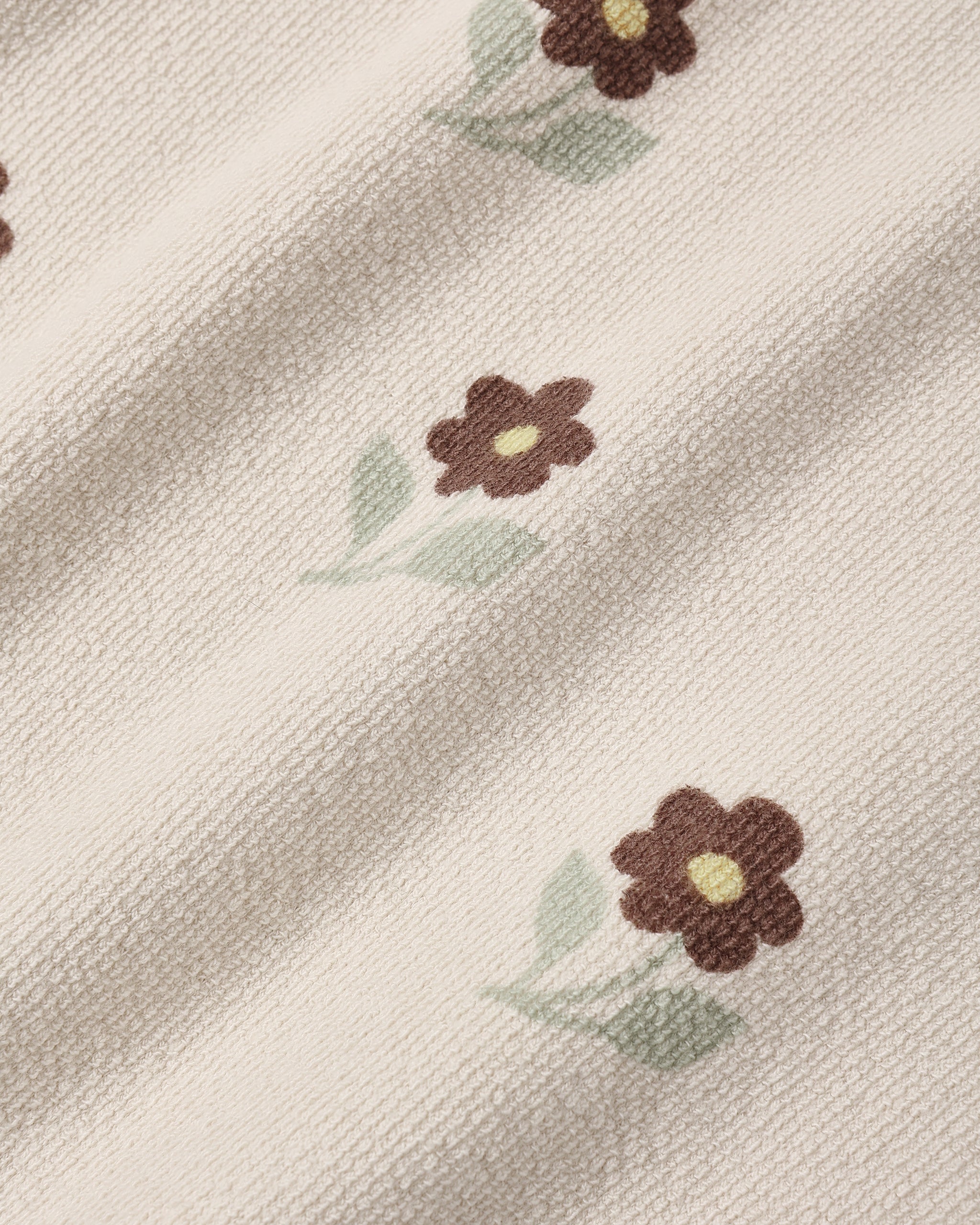 Rylee + Cru Spongey Knit Set - Petal Daisy