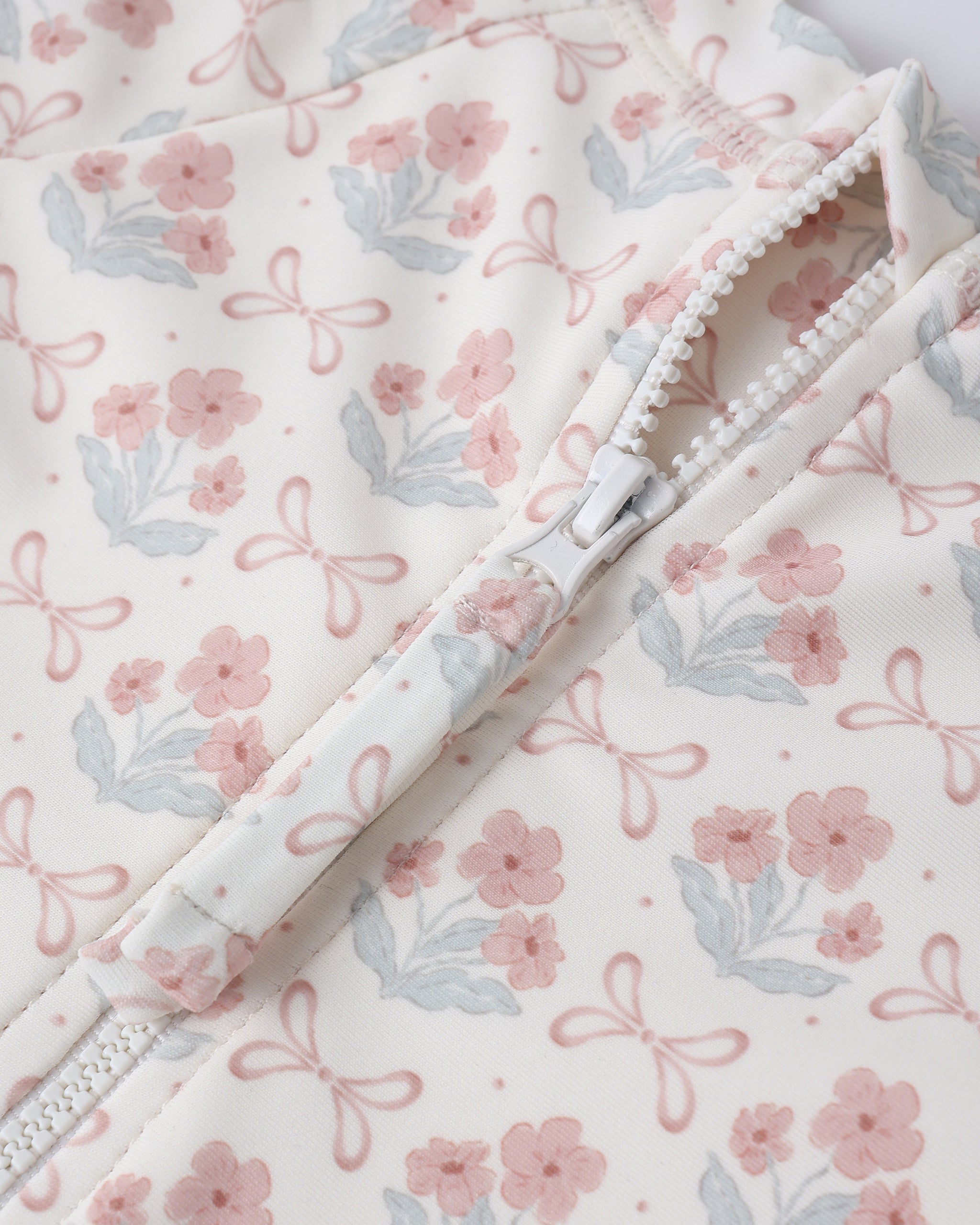 Rylee + Cru Delphine Rashguard One-Piece - Blossom