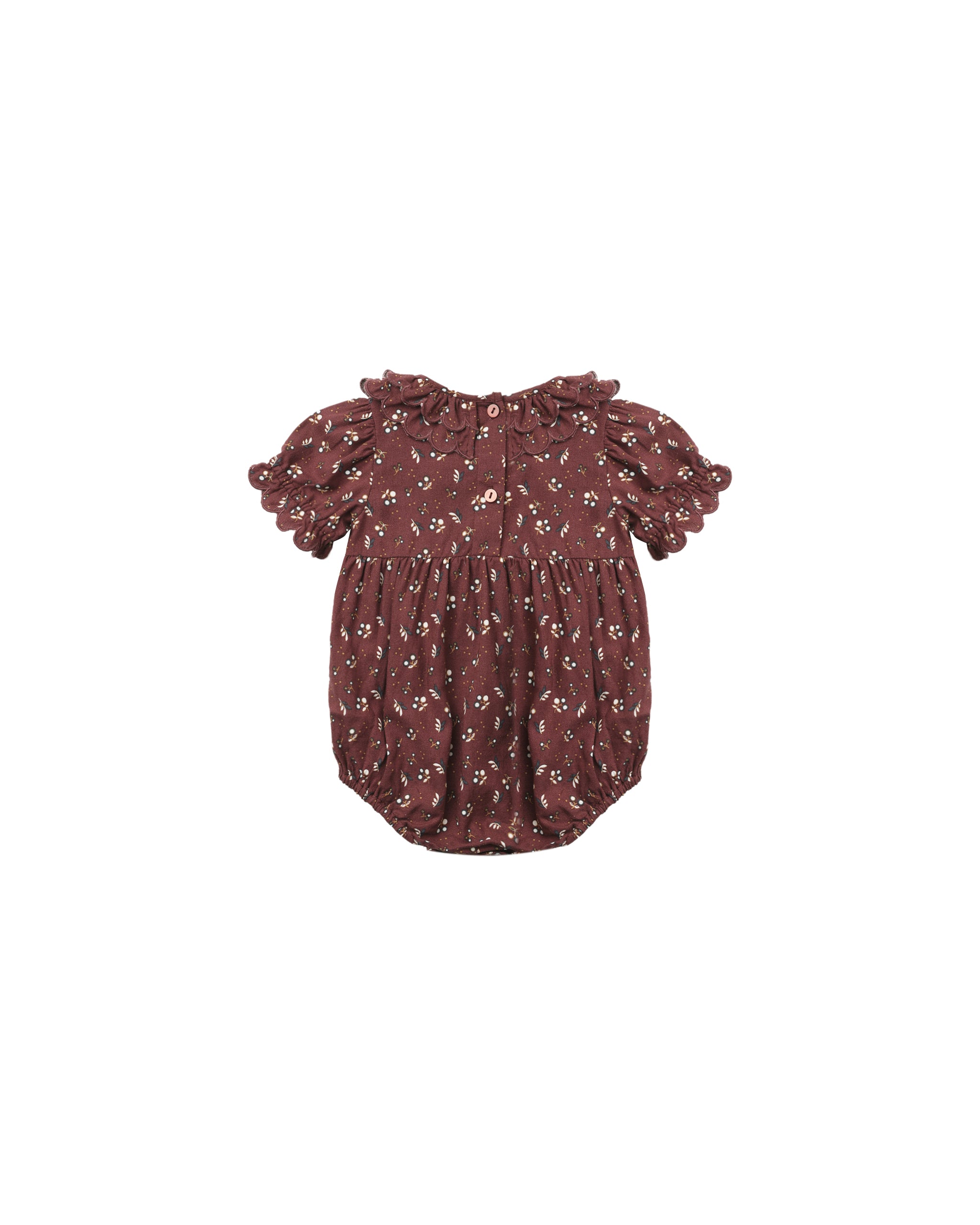 Rylee + Cru Liv Romper - Harvest Berry
