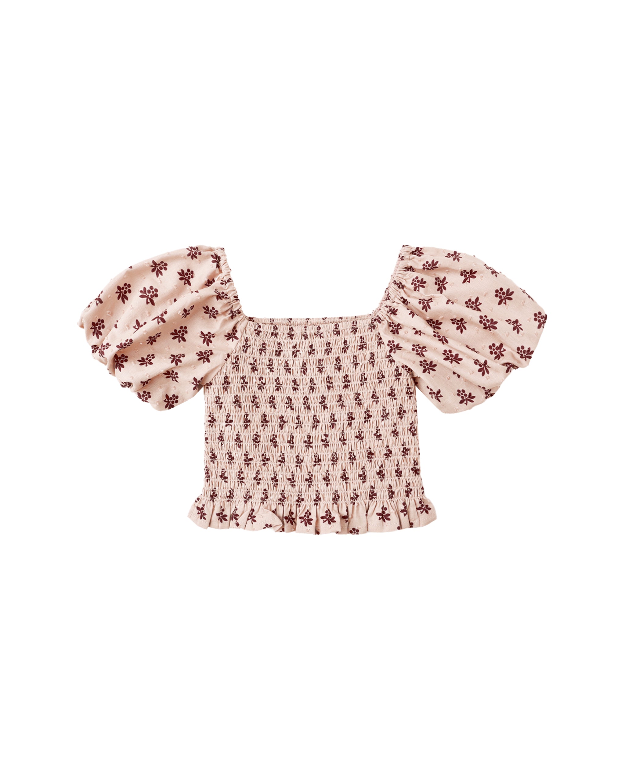 Rylee + Cru Trixie Top - Blush Fleur