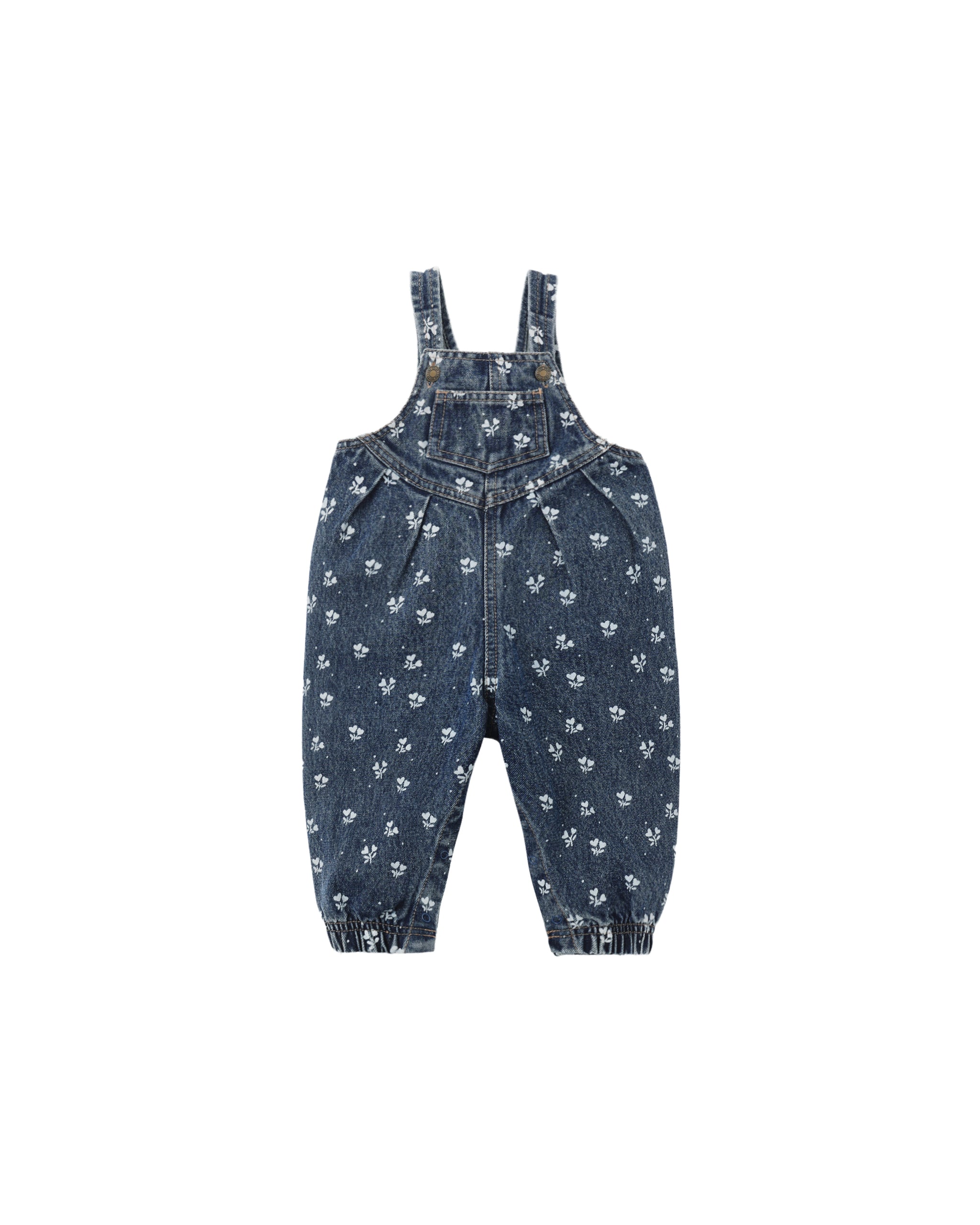 Rylee + Cru Vintage Overall - Heart Ditsy