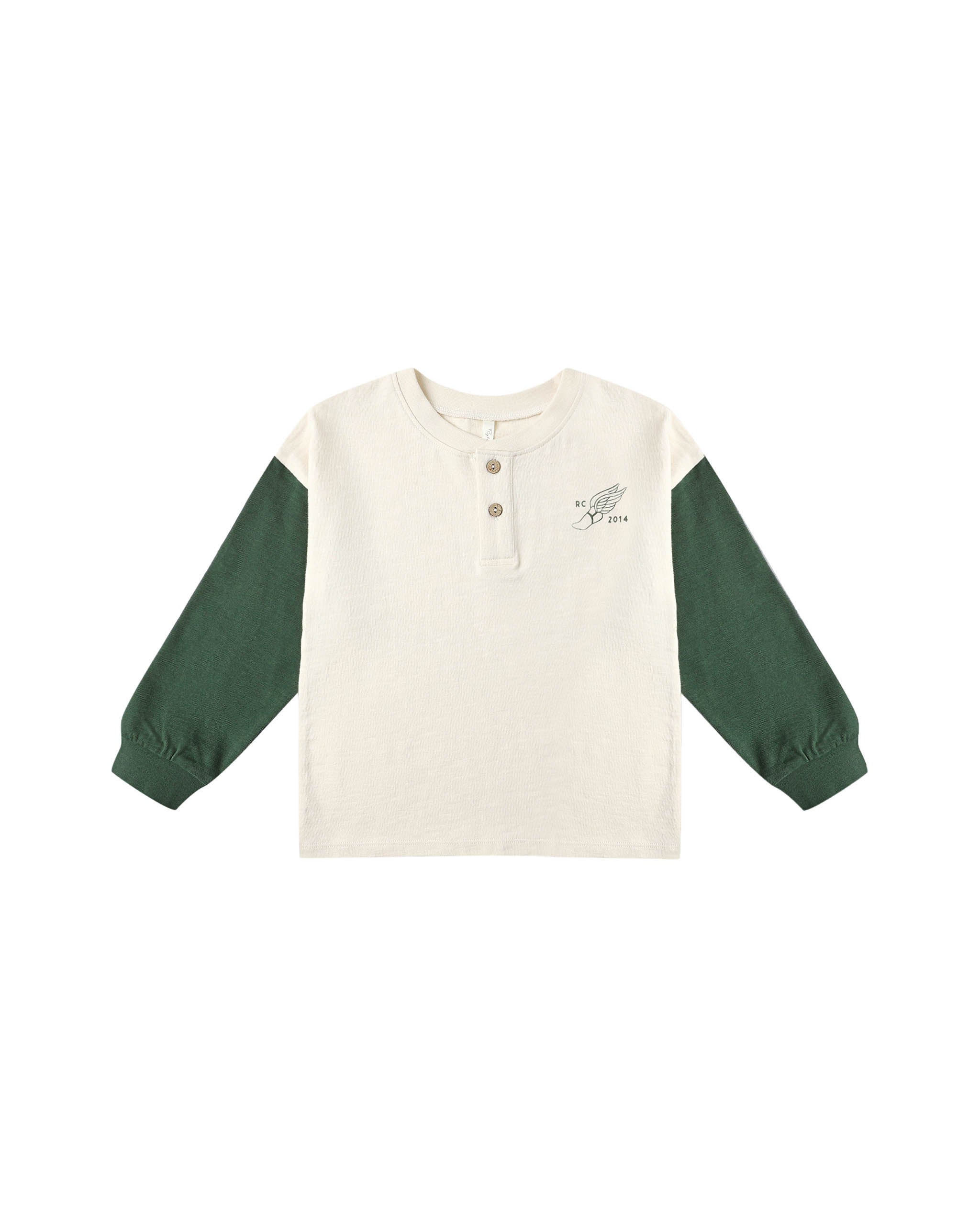 Rylee + Cru Relaxed Long Sleeve Henley - Chase Your Dreams