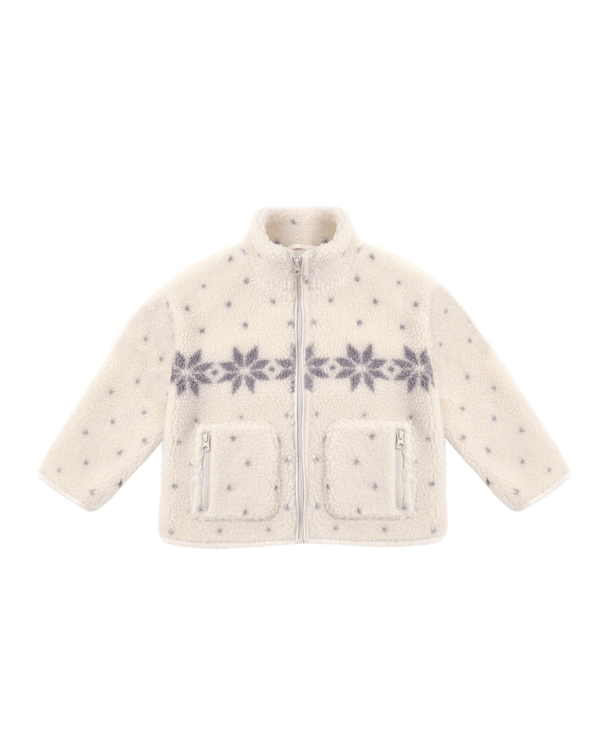 Rylee + Cru Felix Jacket - Natural Fair Isle