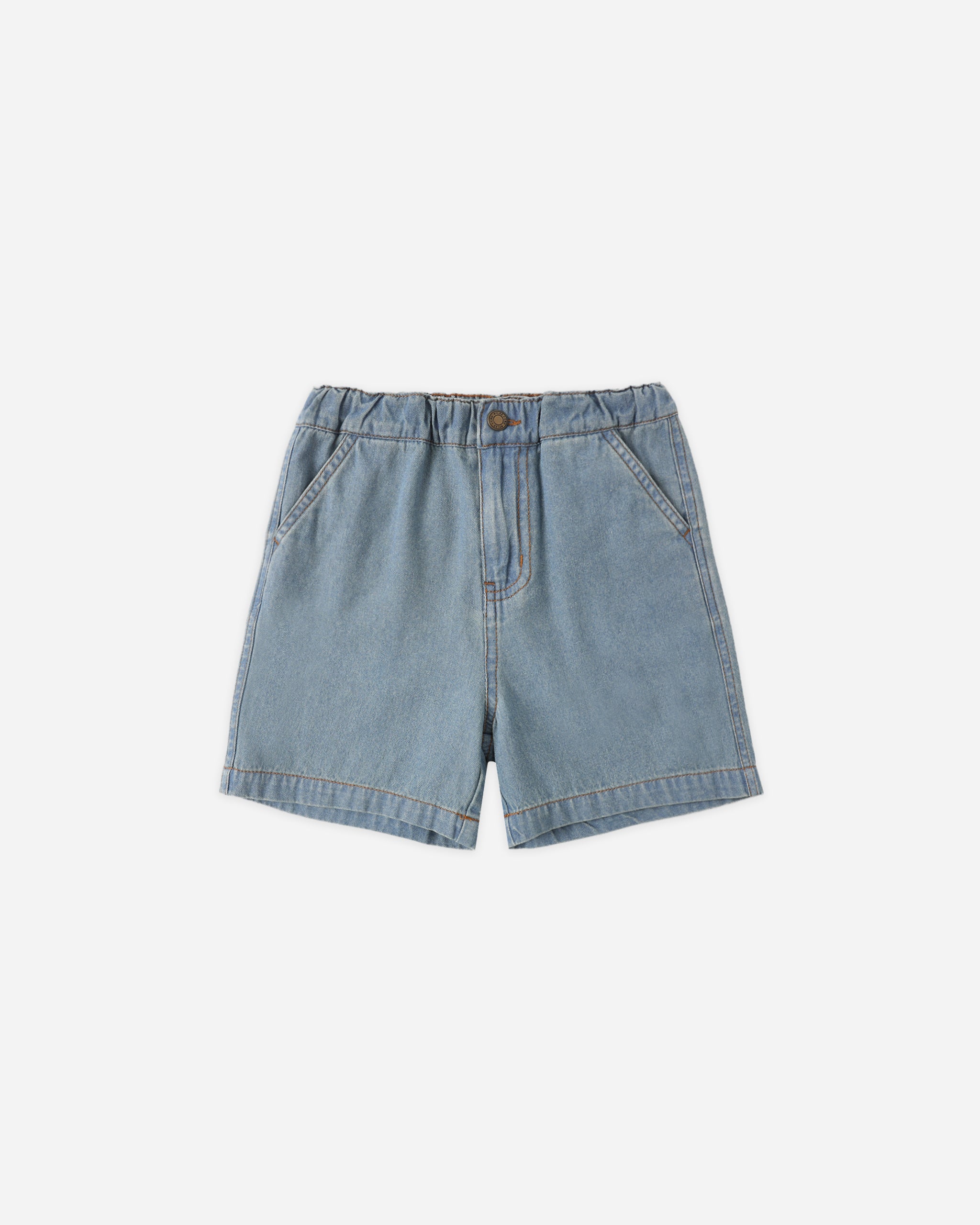 Rylee + Cru Dawson Short - Washed Blue