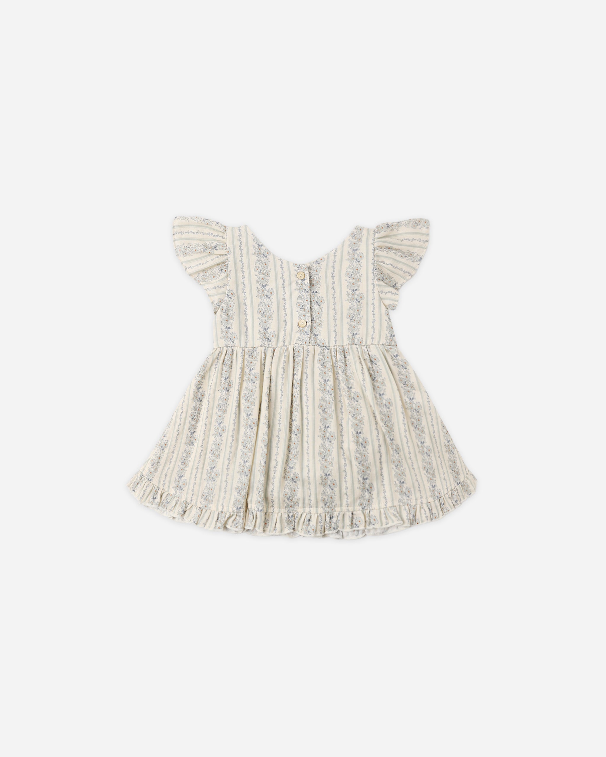 Rylee + Cru Lila Romper - Blue Floral