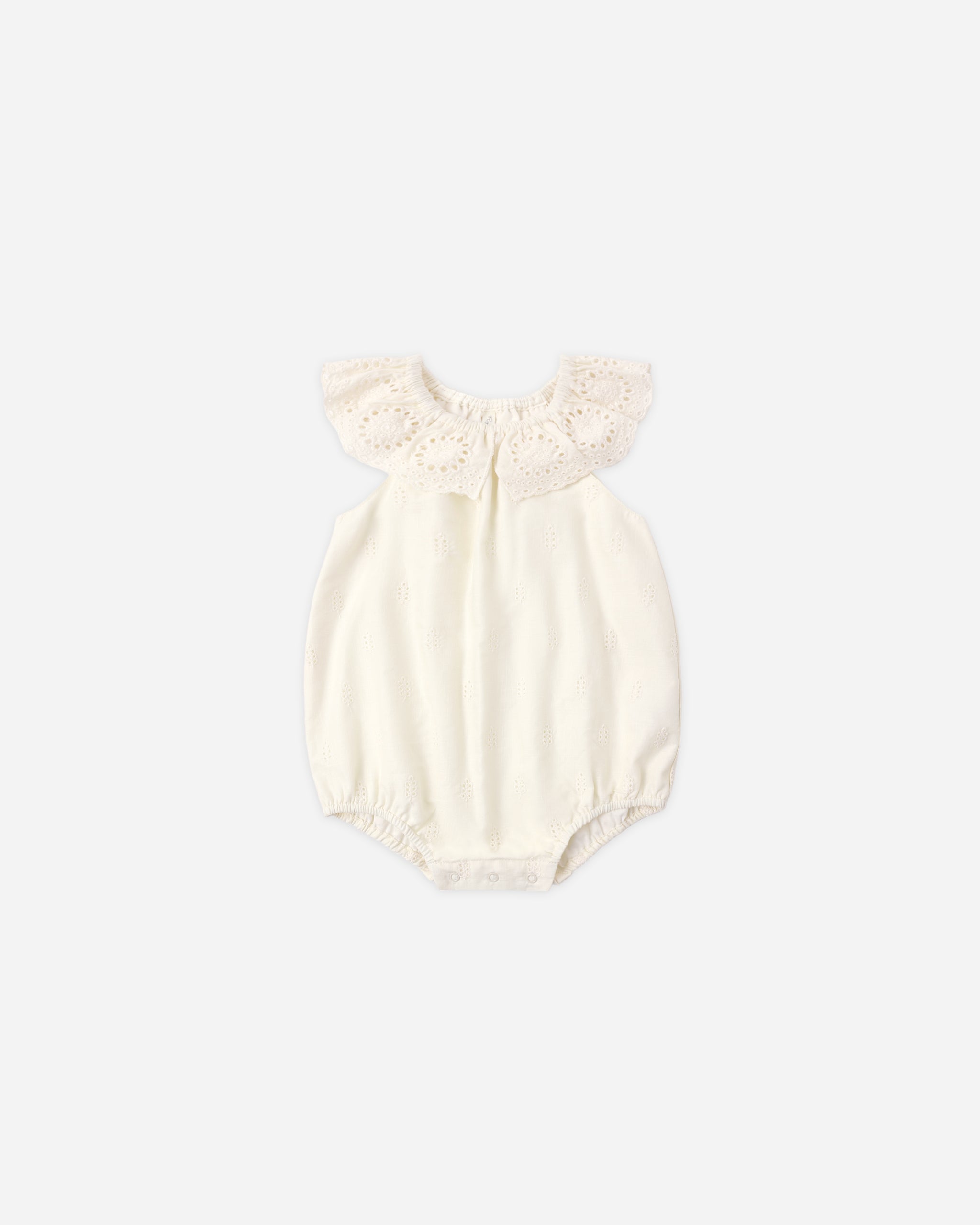 Rylee + Cru Myla Romper - Ivory
