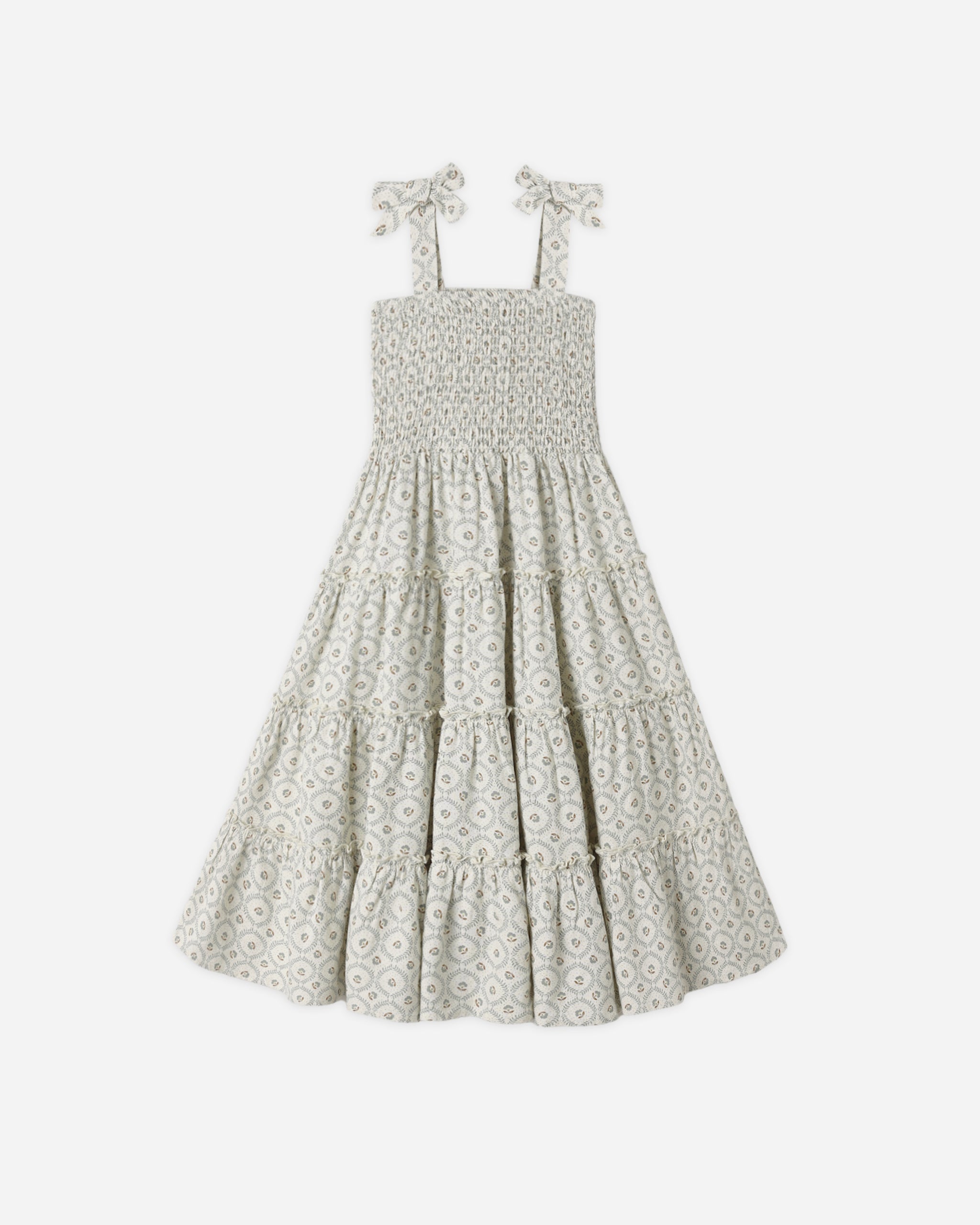 Rylee + Cru Taylor Dress - Green Fleur