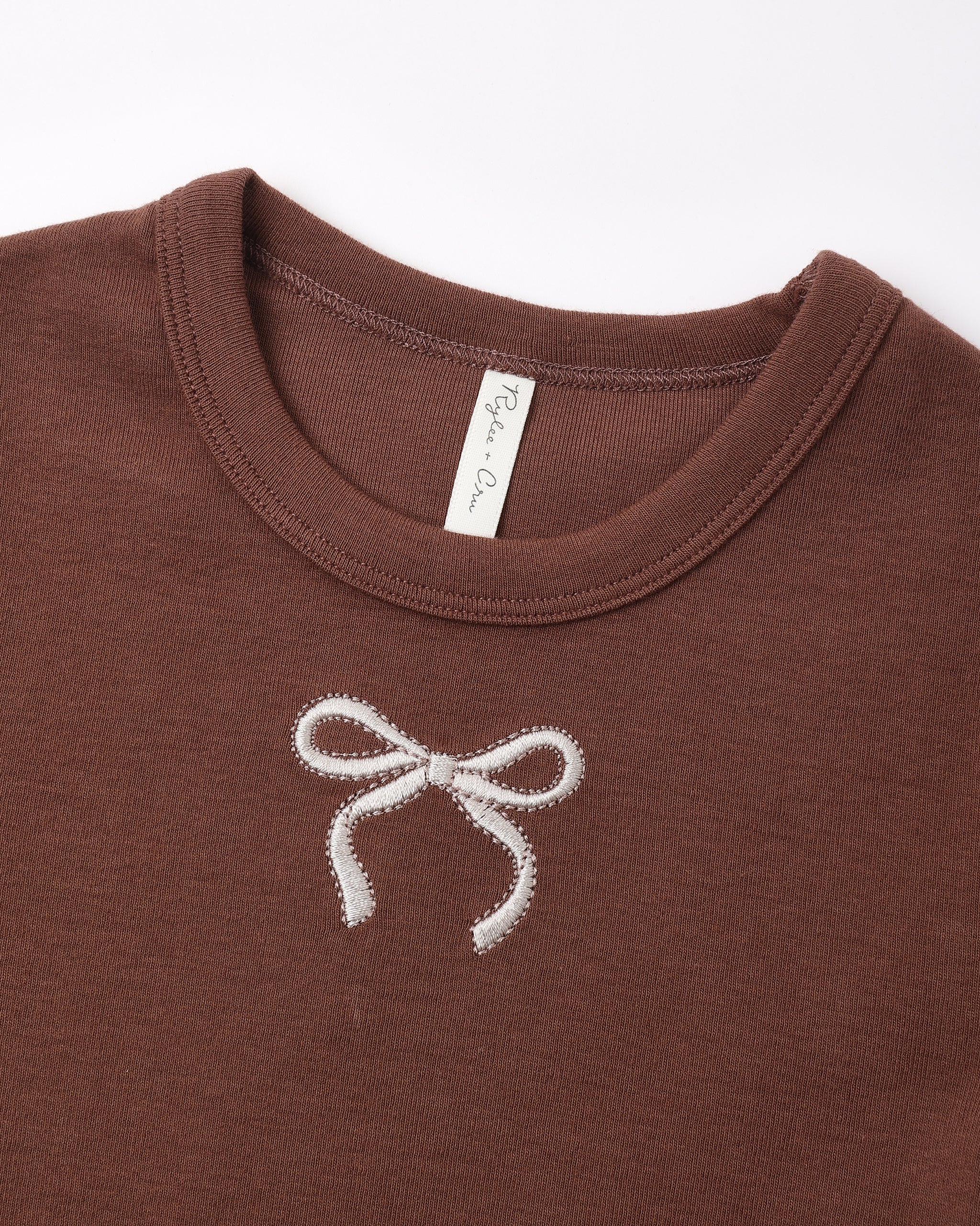 Rylee + Cru Baby Tee - Bow