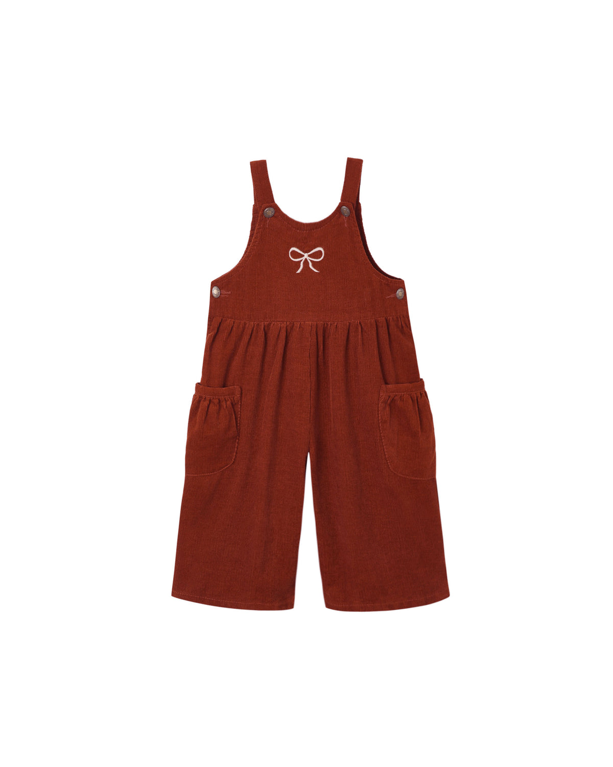 Rylee + Cru Wide Leg Overall - Ruby