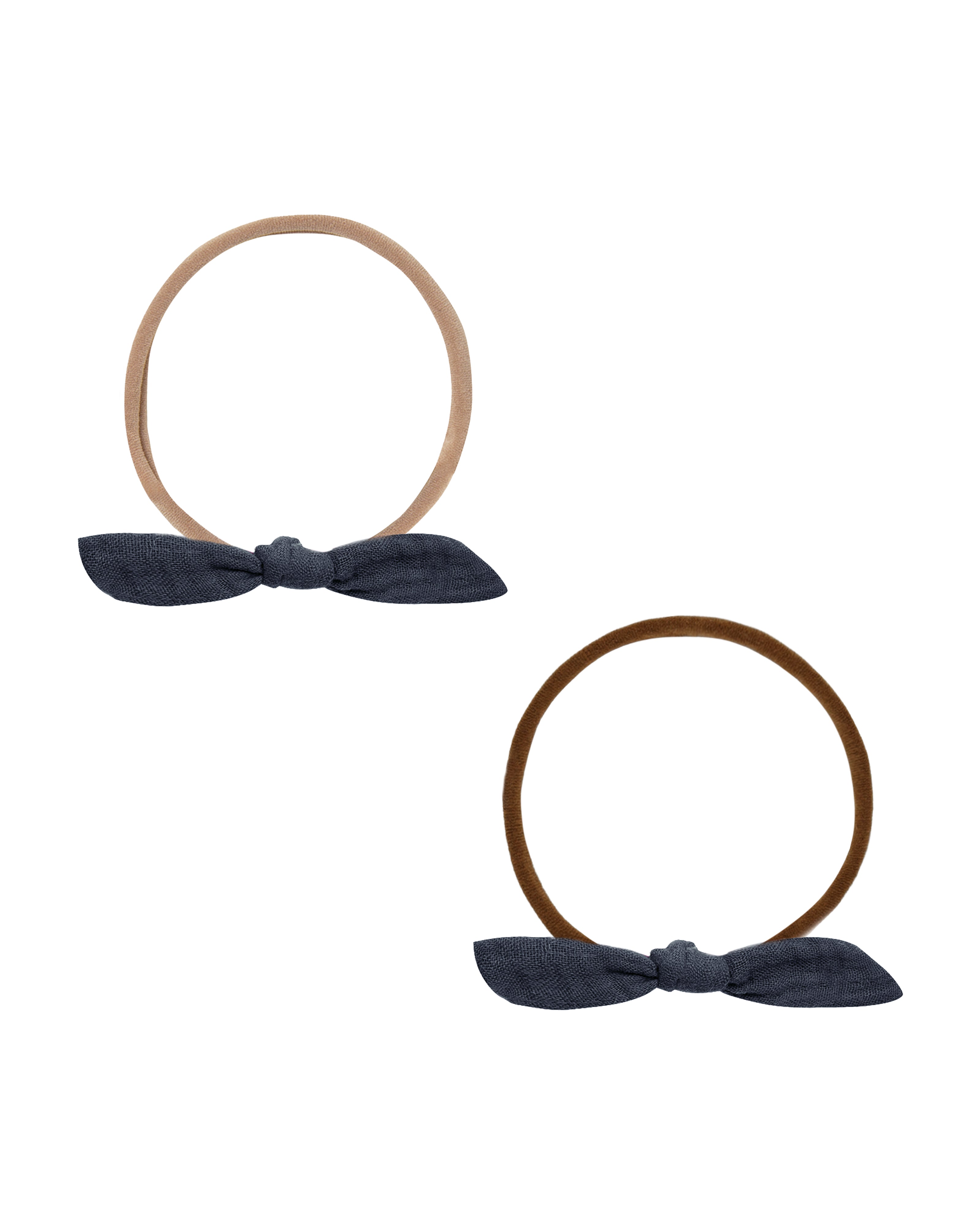 Rylee + Cru Little Knot Headband - Navy