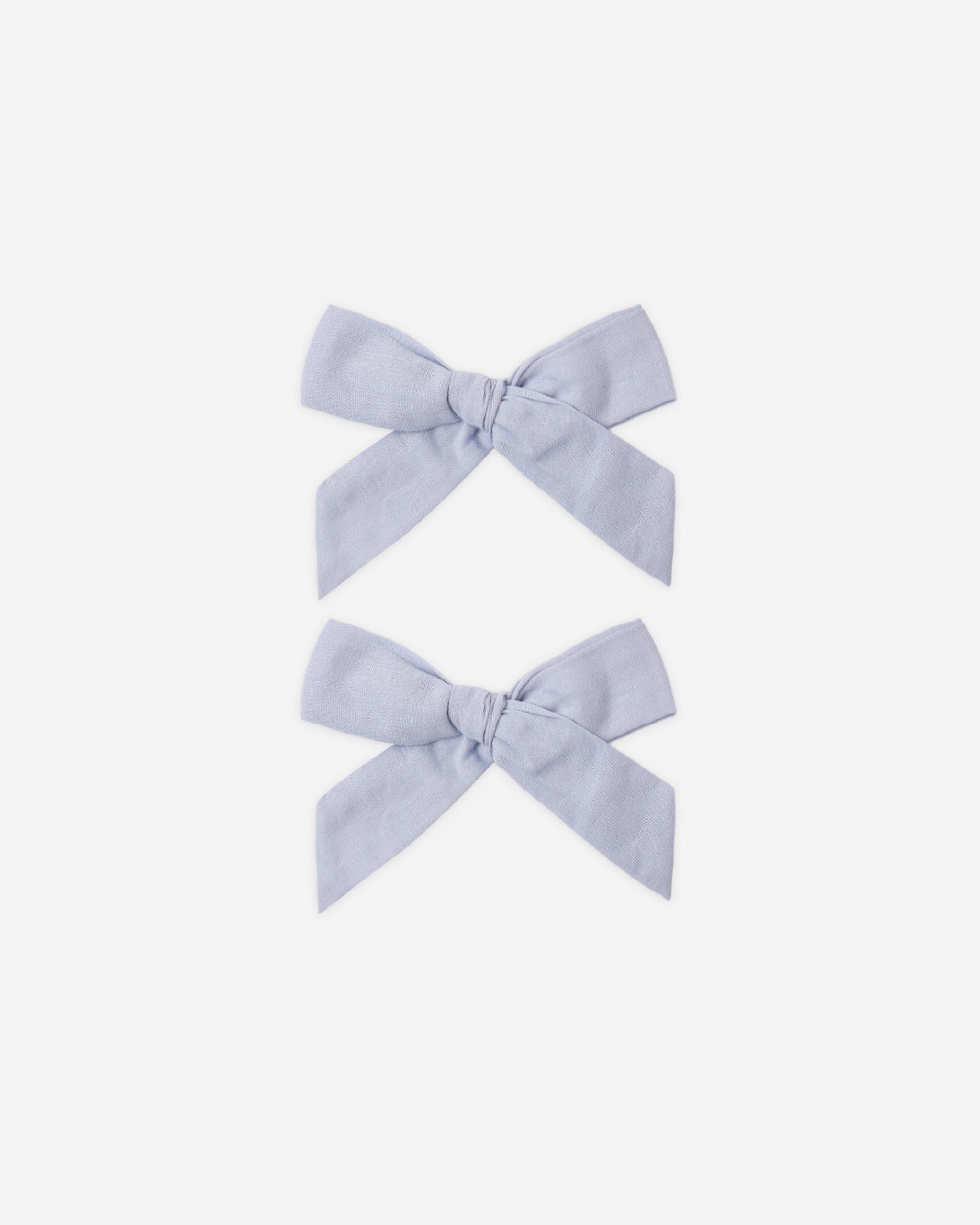 Rylee + Cru Bow, Set Of 2 - Periwinkle