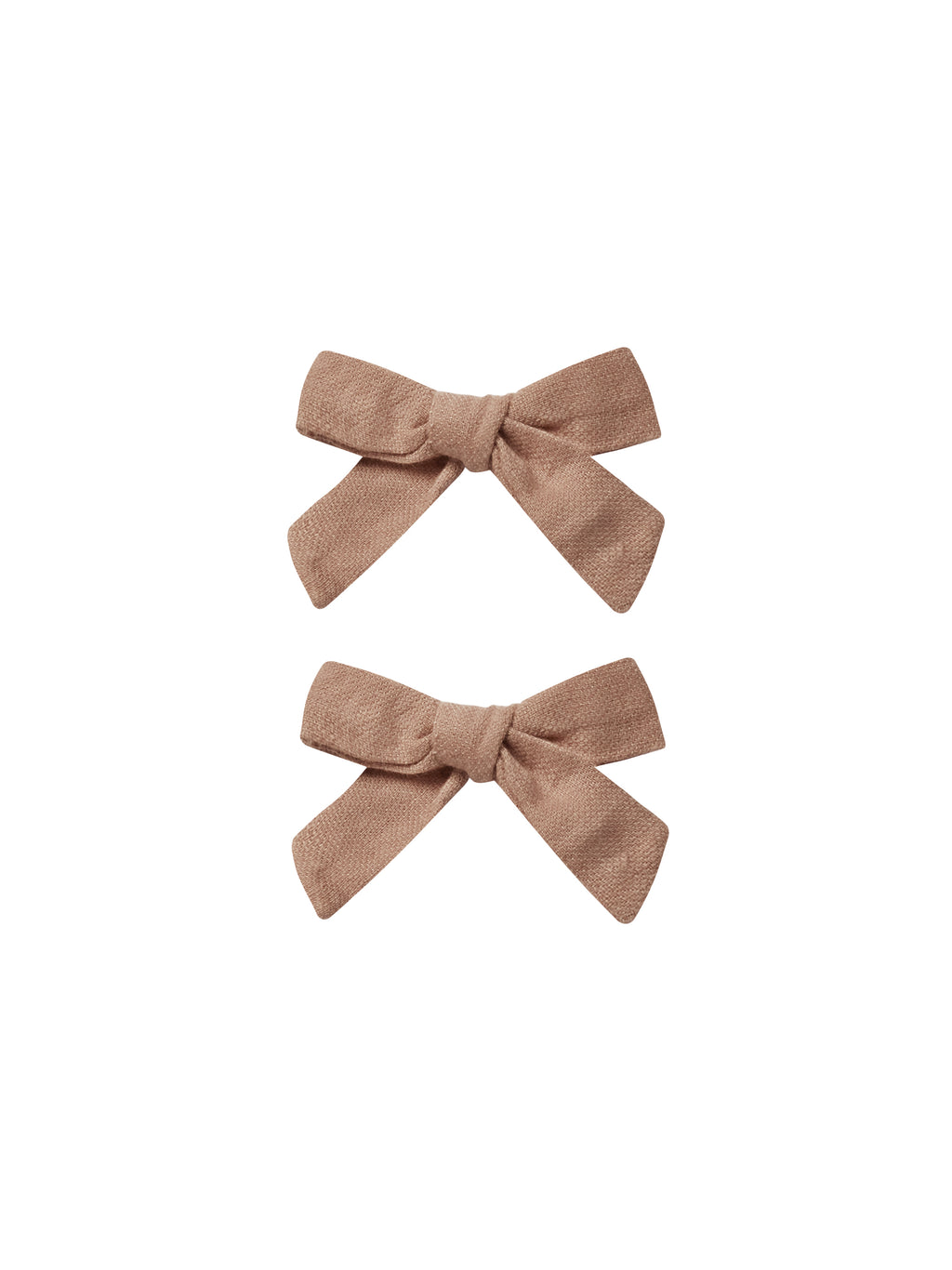 Rylee + Cru Bow With Clip - Clay