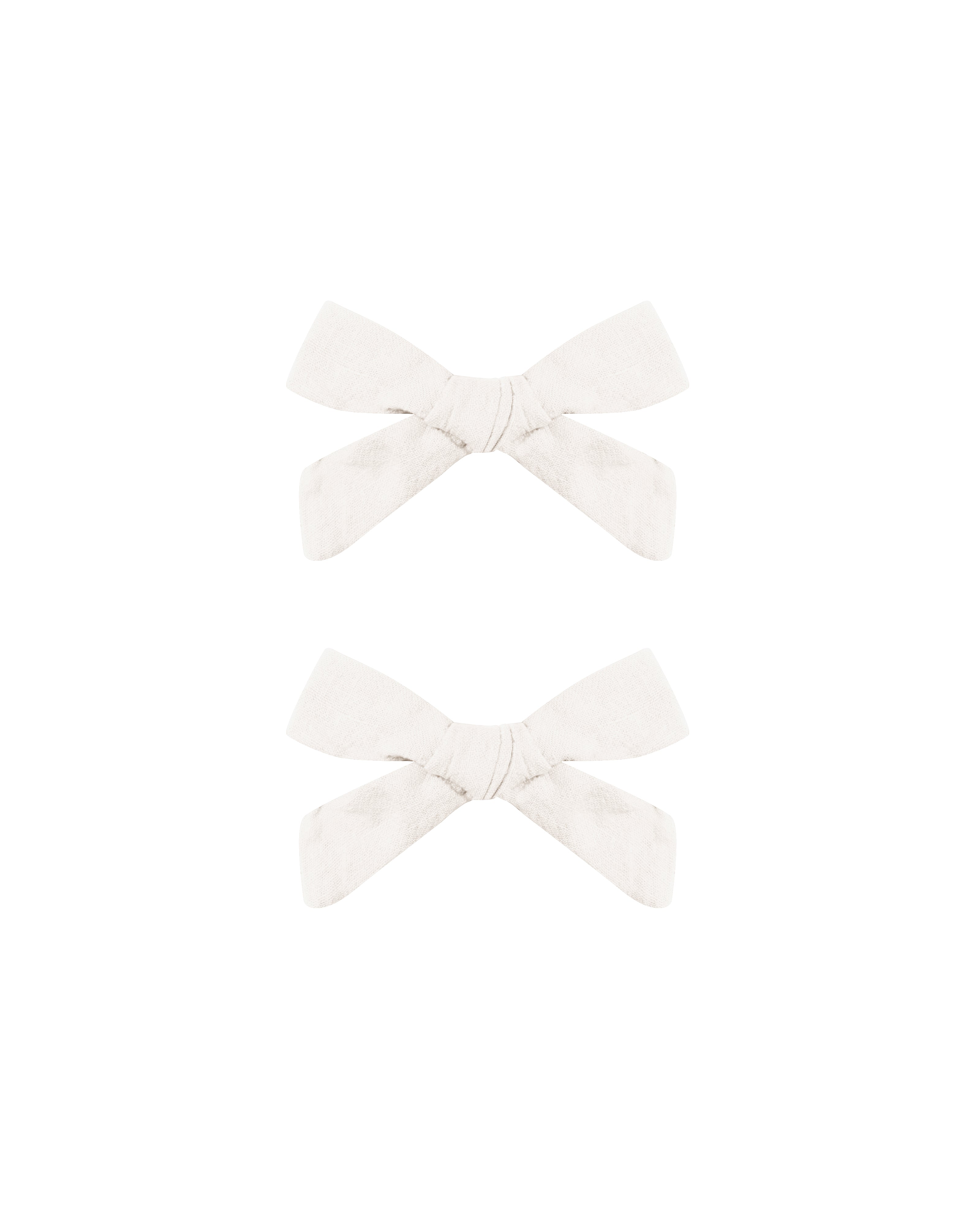 Rylee + Cru Bows, Set Of 2 - Natural