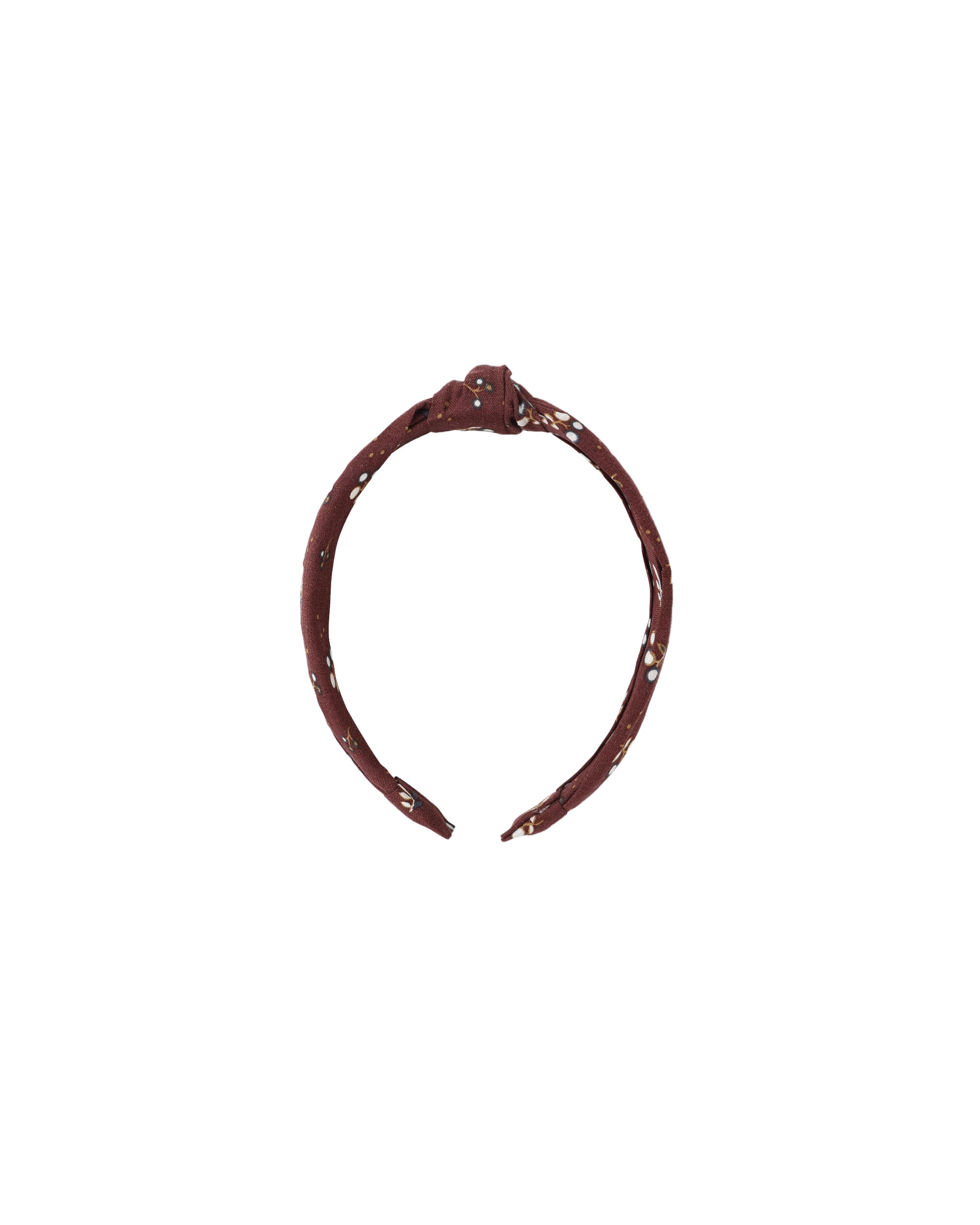 Rylee + Cru Knotted Headband - Harvest Berry