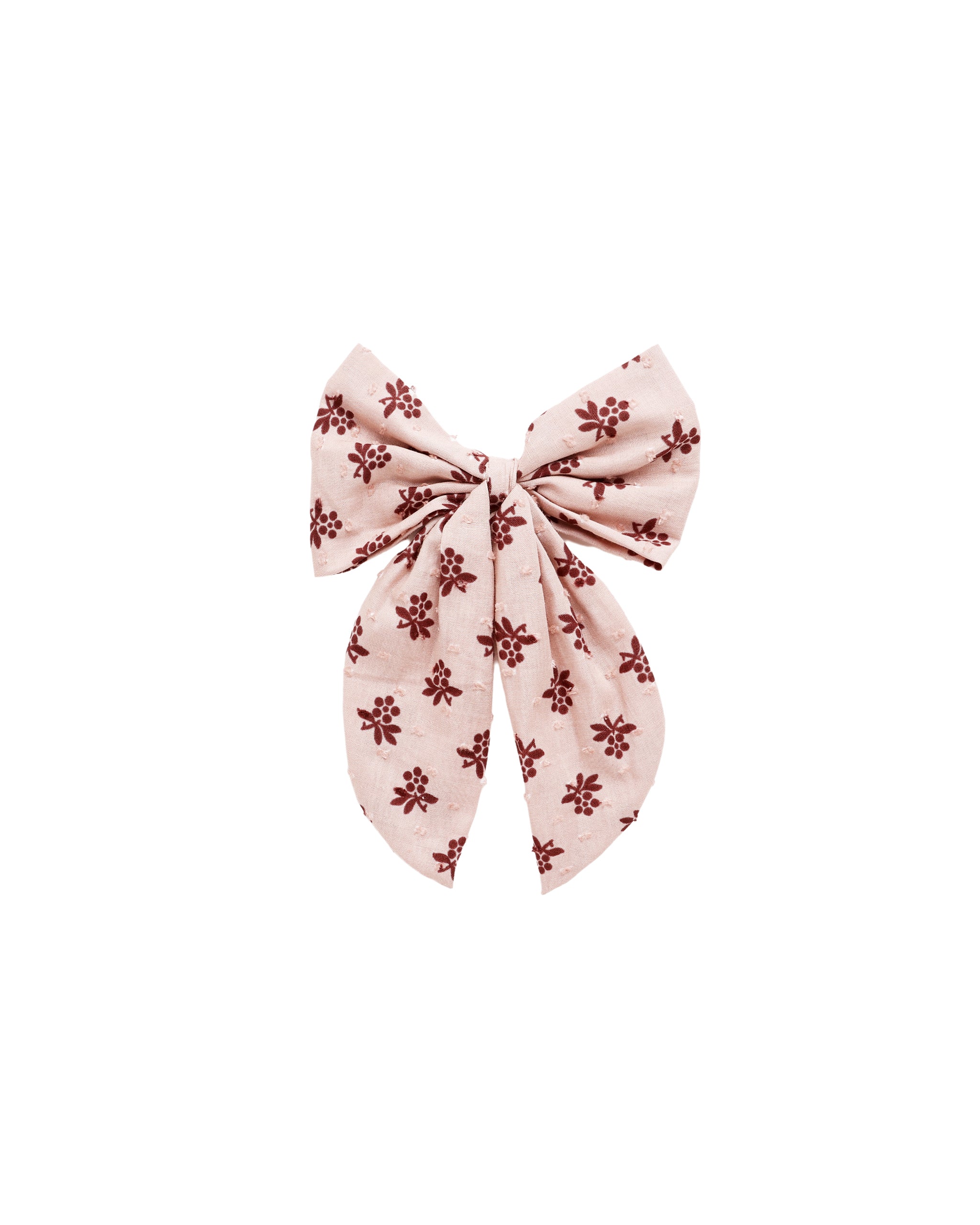 Rylee + Cru Oversized Bow - Blush Fleur