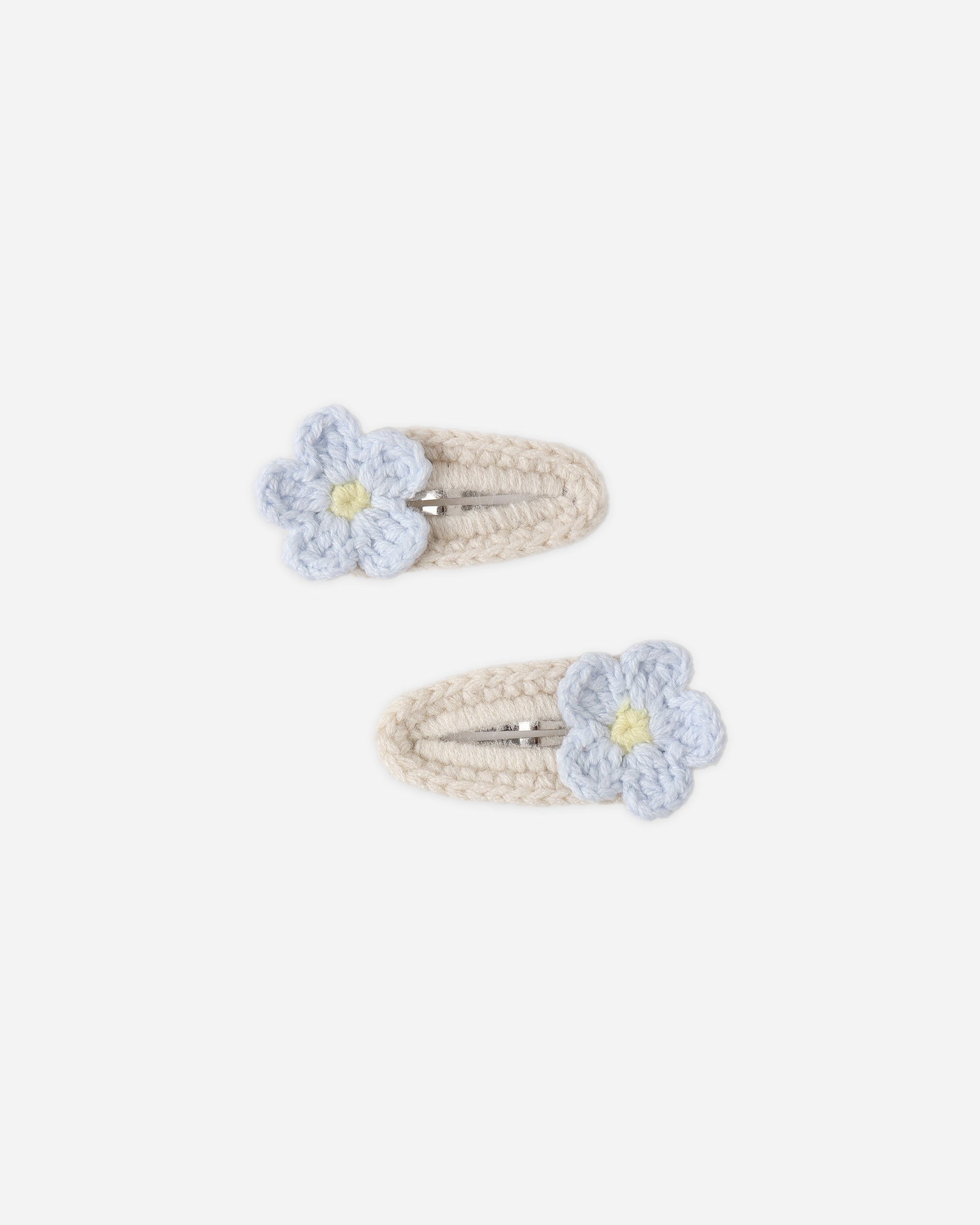Rylee + Cru Crochet Clip Set - Natural