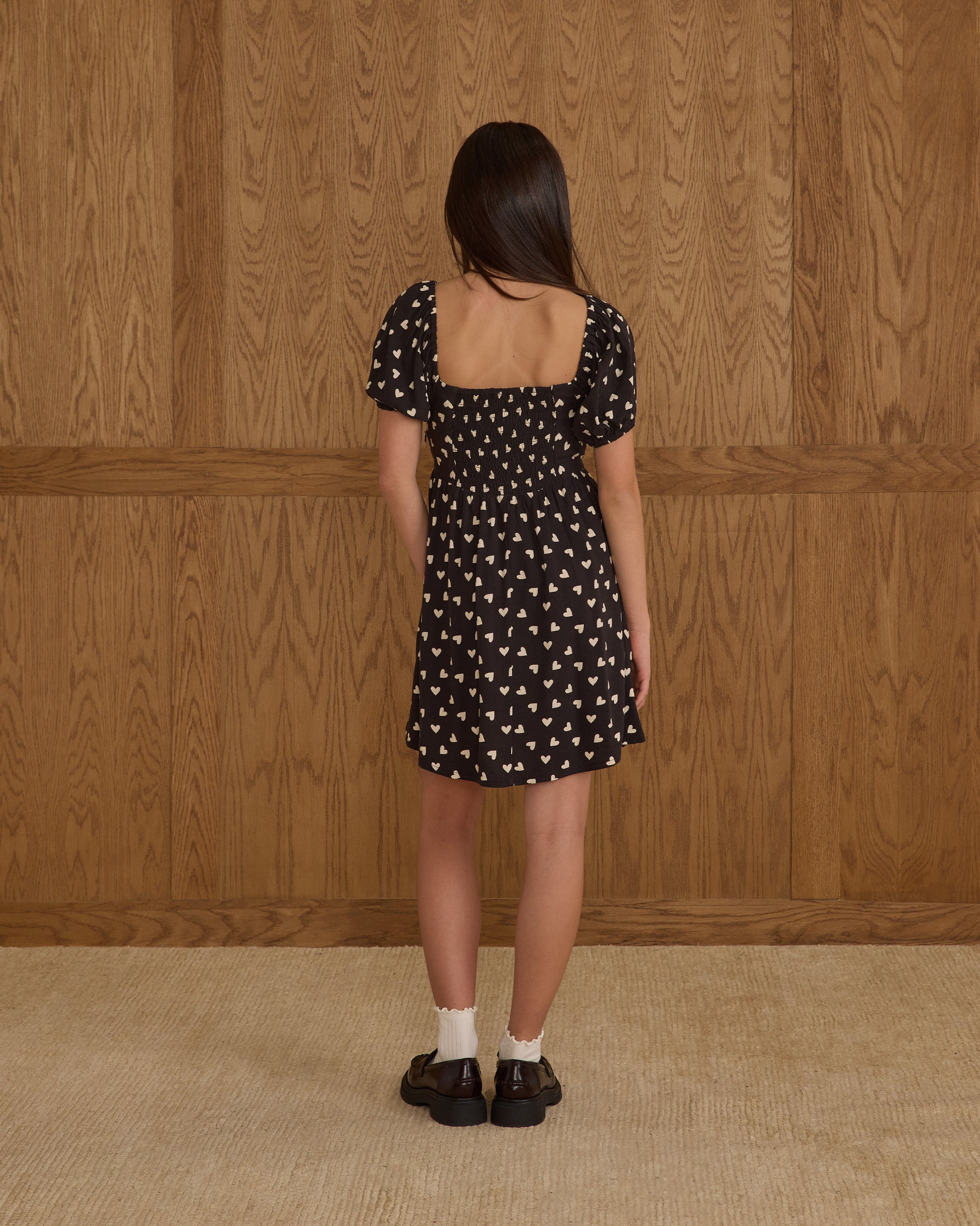 Rylee + Cru Teen Axel Dress - Hearts