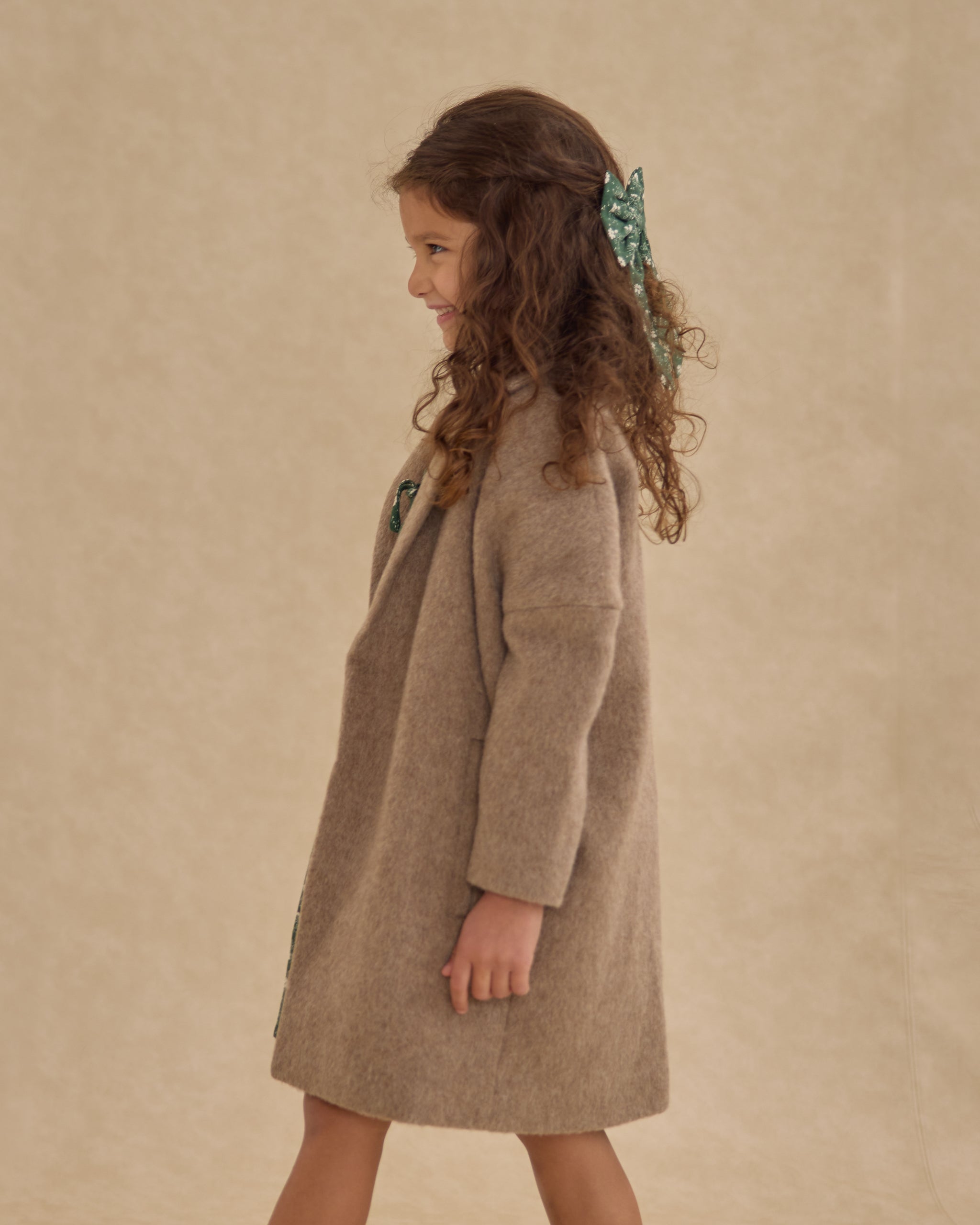 Rylee + Cru Presley Longline Coat - Camel