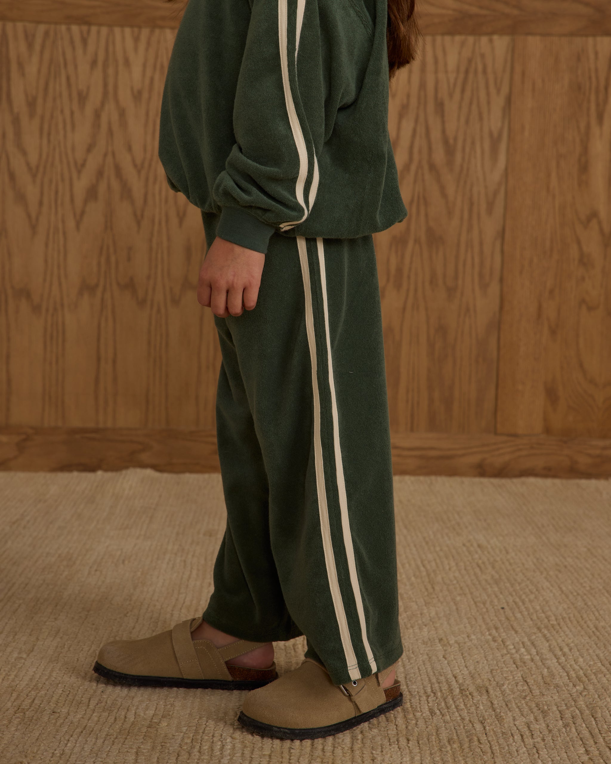 Rylee + Cru Track Pant - Green