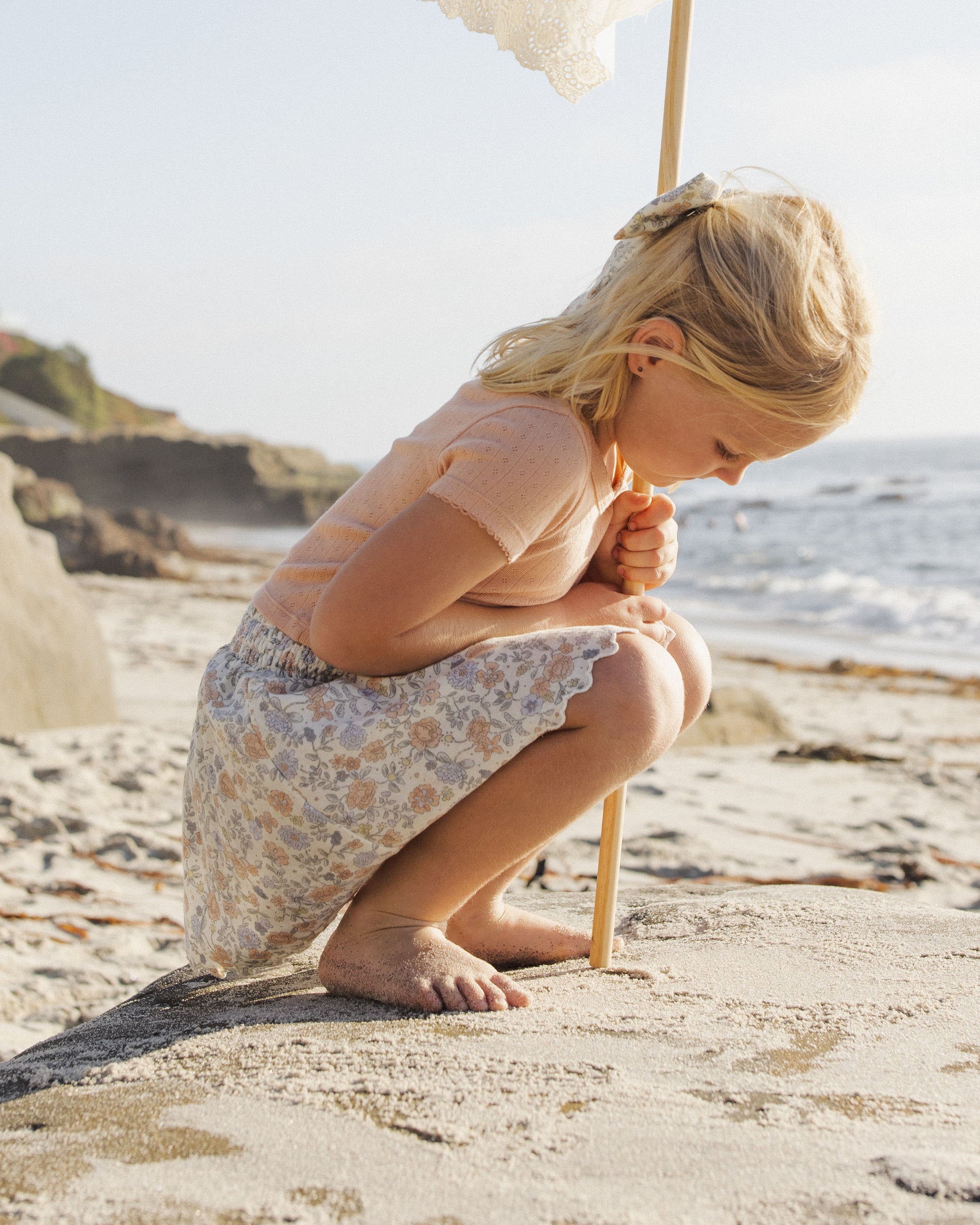 Rylee + Cru Oversized Bow - Bloom