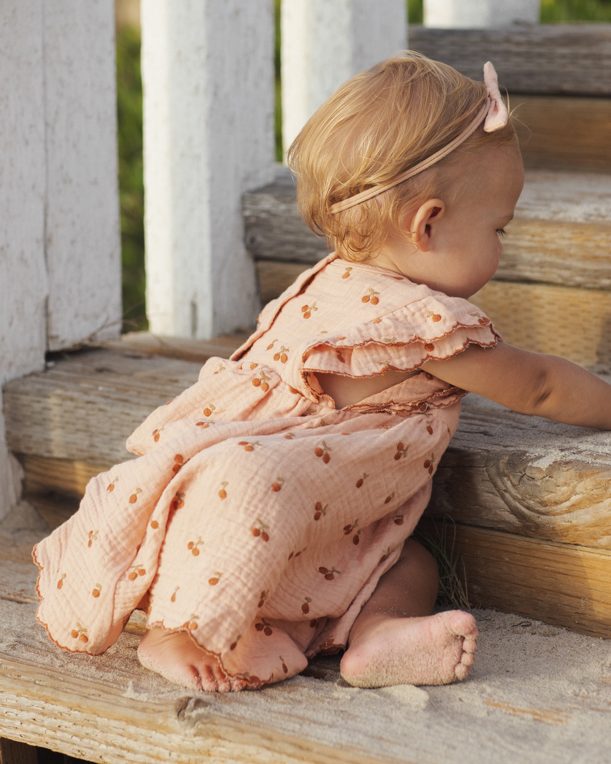 Rylee + Cru Kinsley Dress - Melon