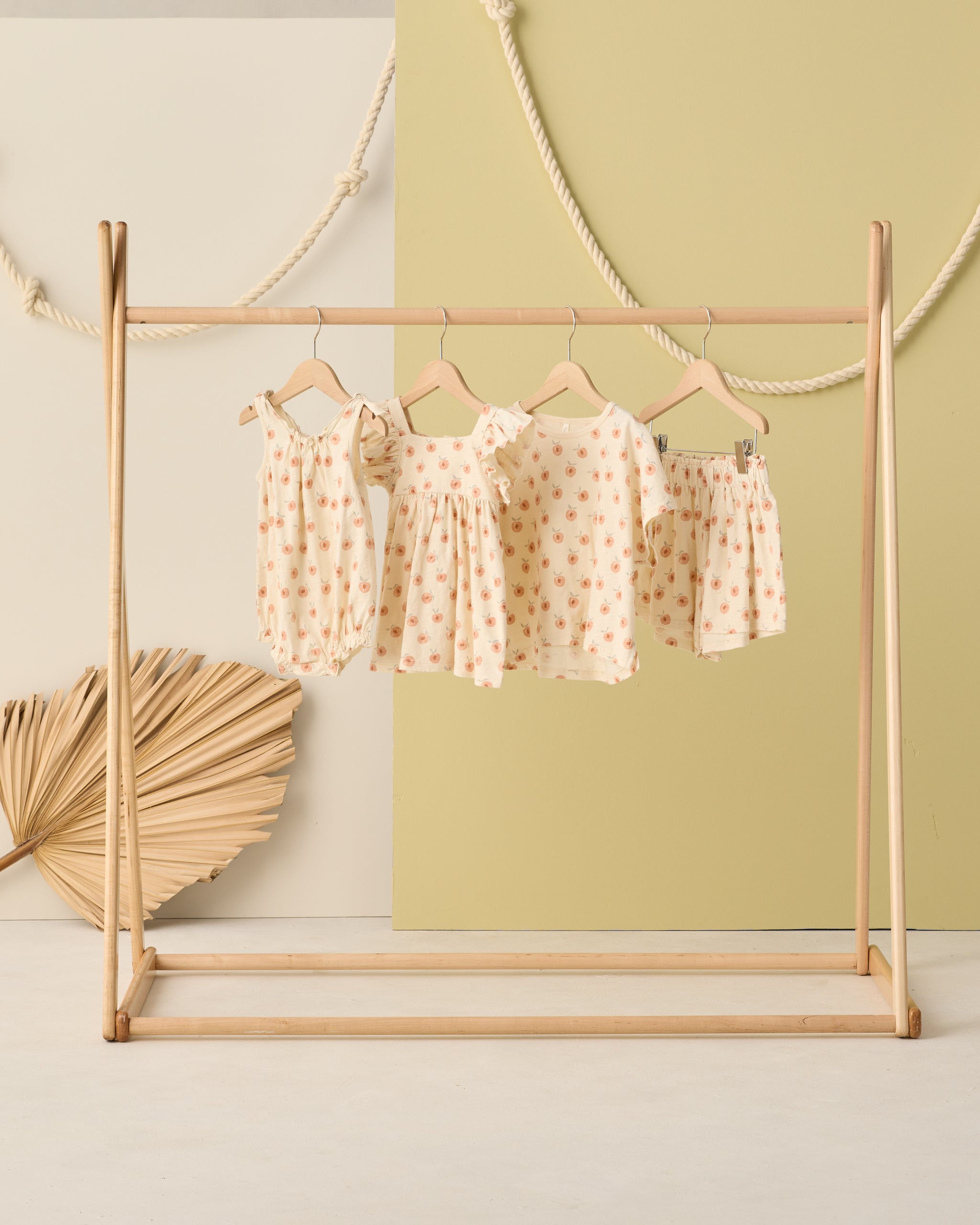 Rylee + Cru Mariposa Dress - Peaches